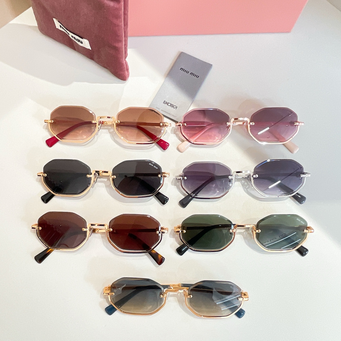 MIU MI*🎀🎀🎀MODEL:MU 1747S🎀🎀🎀SIZE：52口23-145🎀🎀🎀