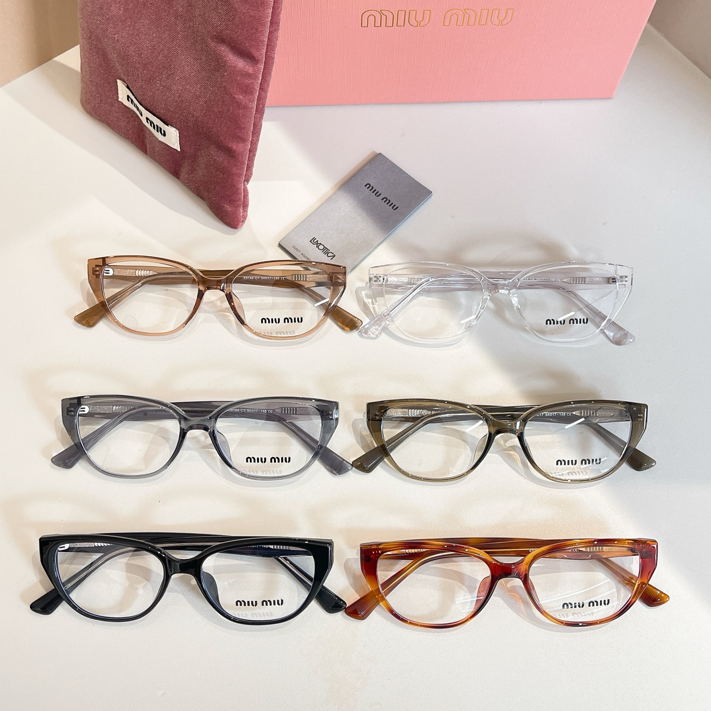 MIU MI*🎀🎀🎀MODEL:K9144🎀🎀🎀SIZE：54口17-148🎀🎀🎀