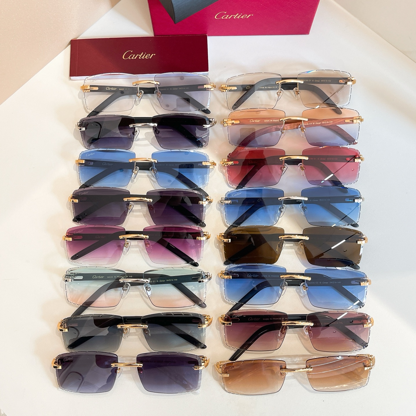 ￼ Cartie*✨✨✨MODEL：CT0243S✨✨✨SIZE: 59口16-145✨✨✨太阳镜，变色