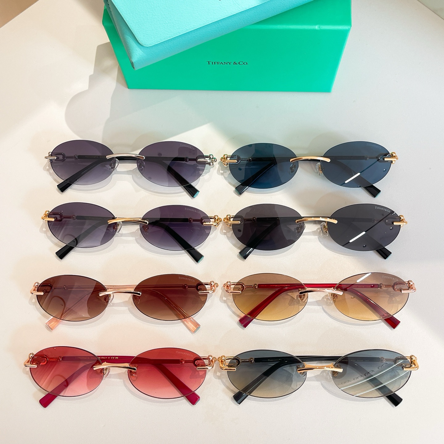 TIFFANY&Co.✨✨✨MODEL：TF 3104D✨✨✨ SIZE：58口18-140✨✨✨