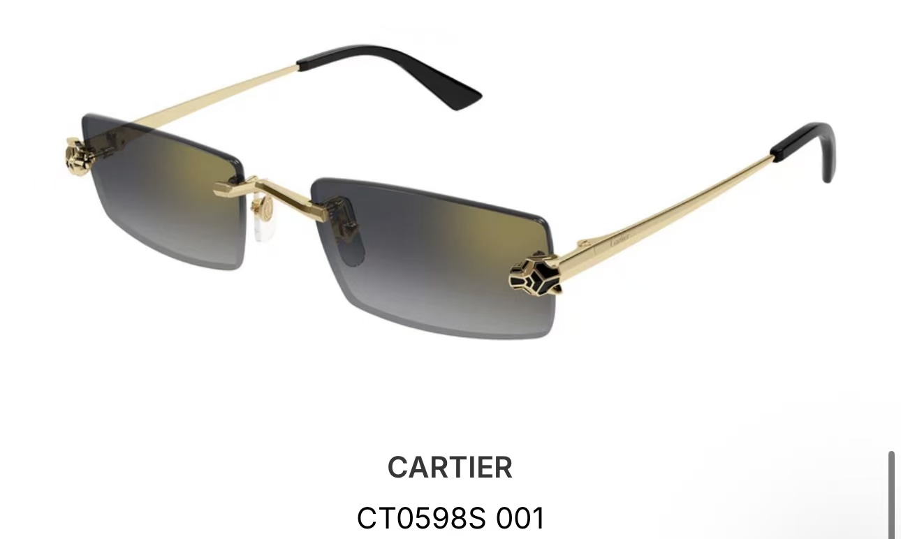 Cartie*✨✨✨MODEL：CT0598S ✨✨✨ 140 ✨✨✨太阳镜～，变色镜片～