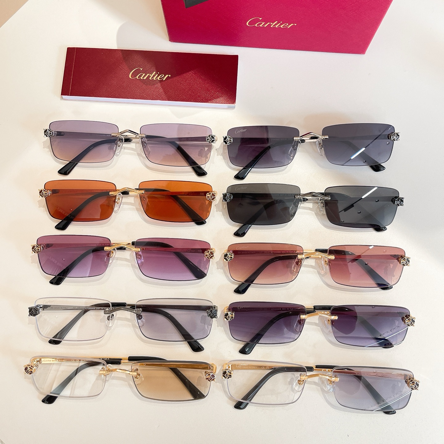 Cartie*✨✨✨MODEL：CT0598S ✨✨✨ 140 ✨✨✨太阳镜～，变色镜片～