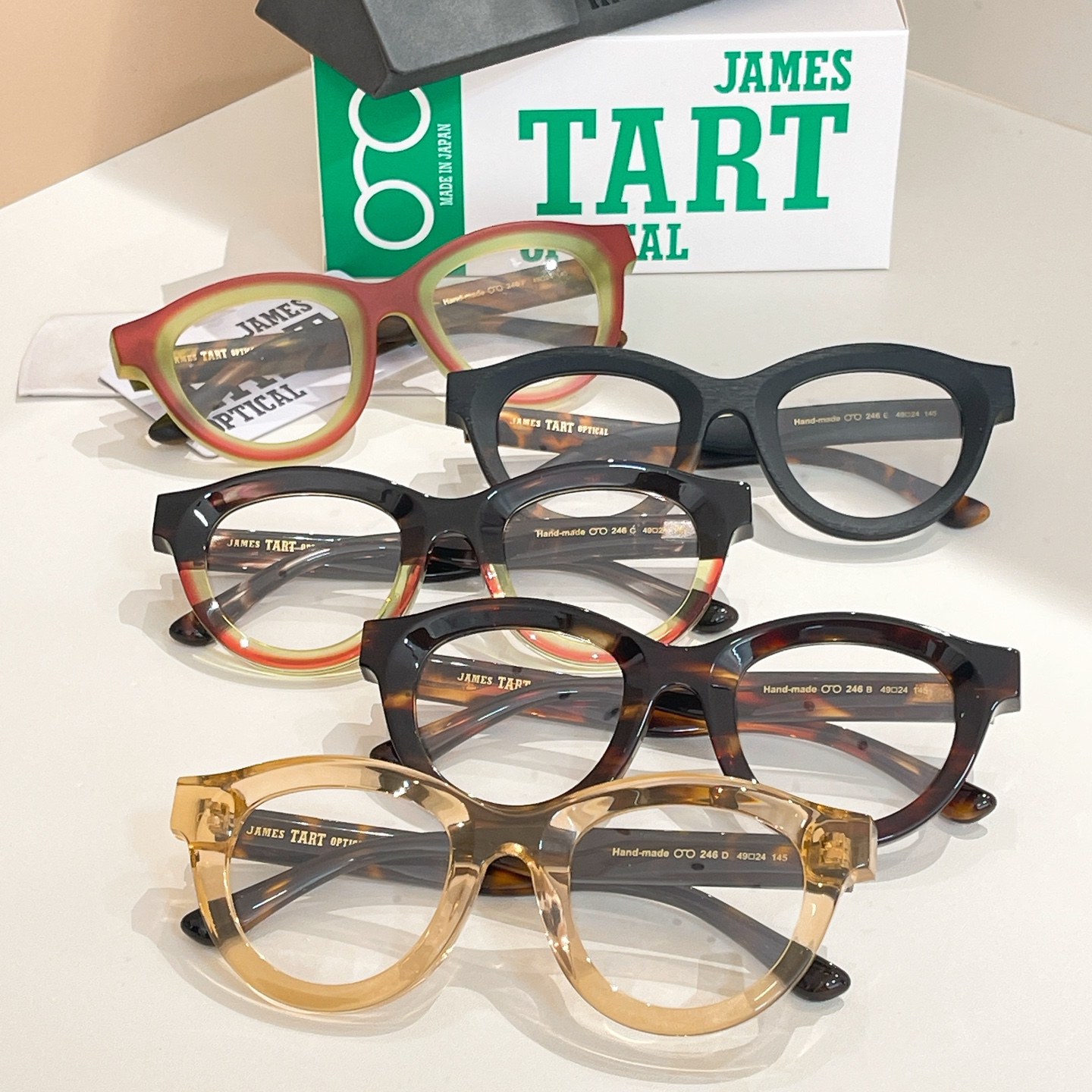 JAMES TART🌟🌟🌟MODEL:246🌟🌟🌟SIZE:49口24-145🌟🌟，盒子➕15