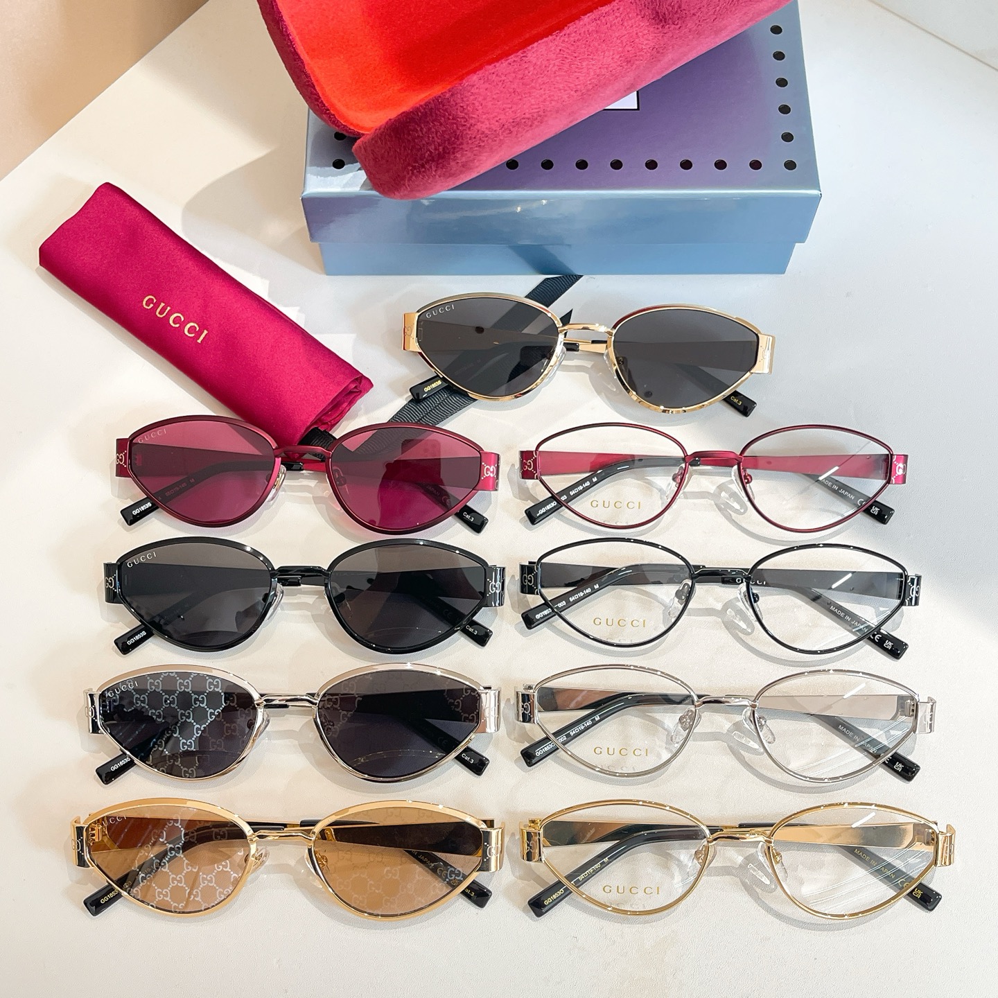 GUCC*✨✨MODEL：GG1853O✨✨✨ SIZE：54口19-140✨✨ ✨光学镜，太阳镜