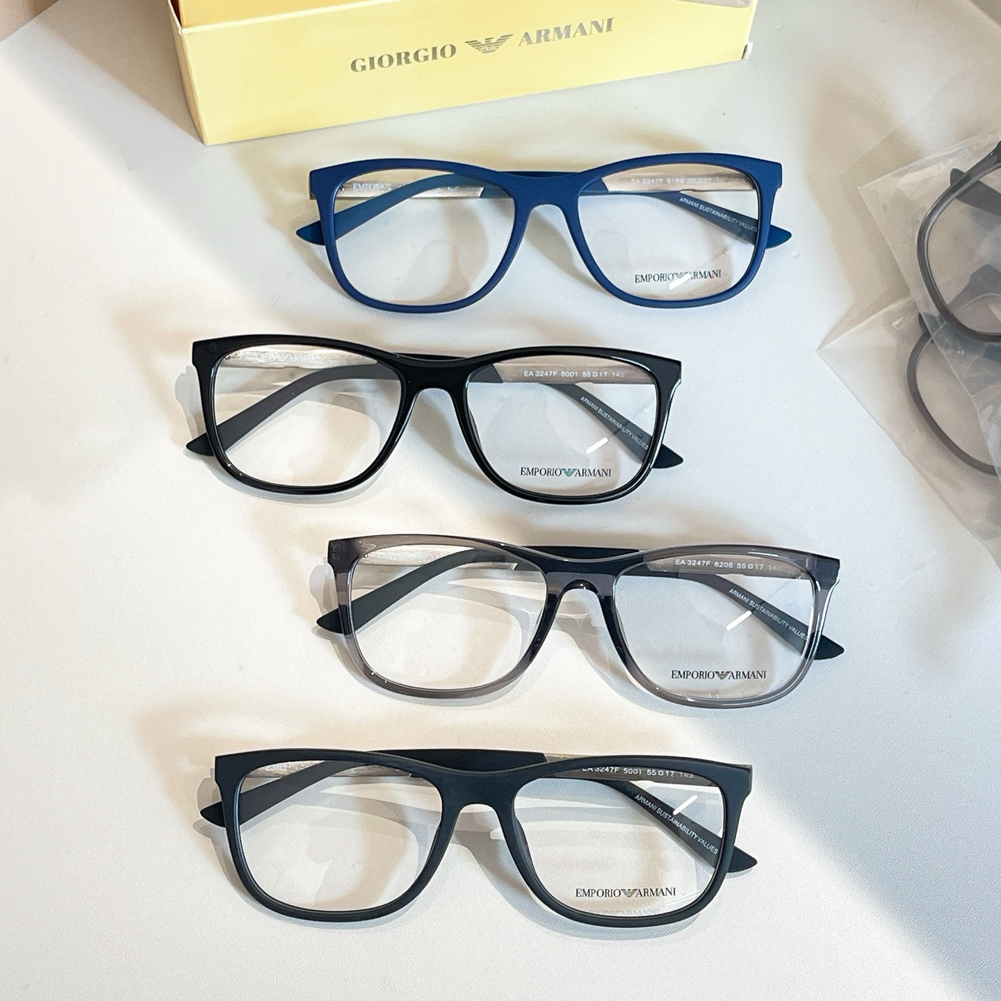 EMPORIO ARMAN*💫💫💫MODEL：EA 3247F💫💫💫SIZE：55口17-145💫💫💫高