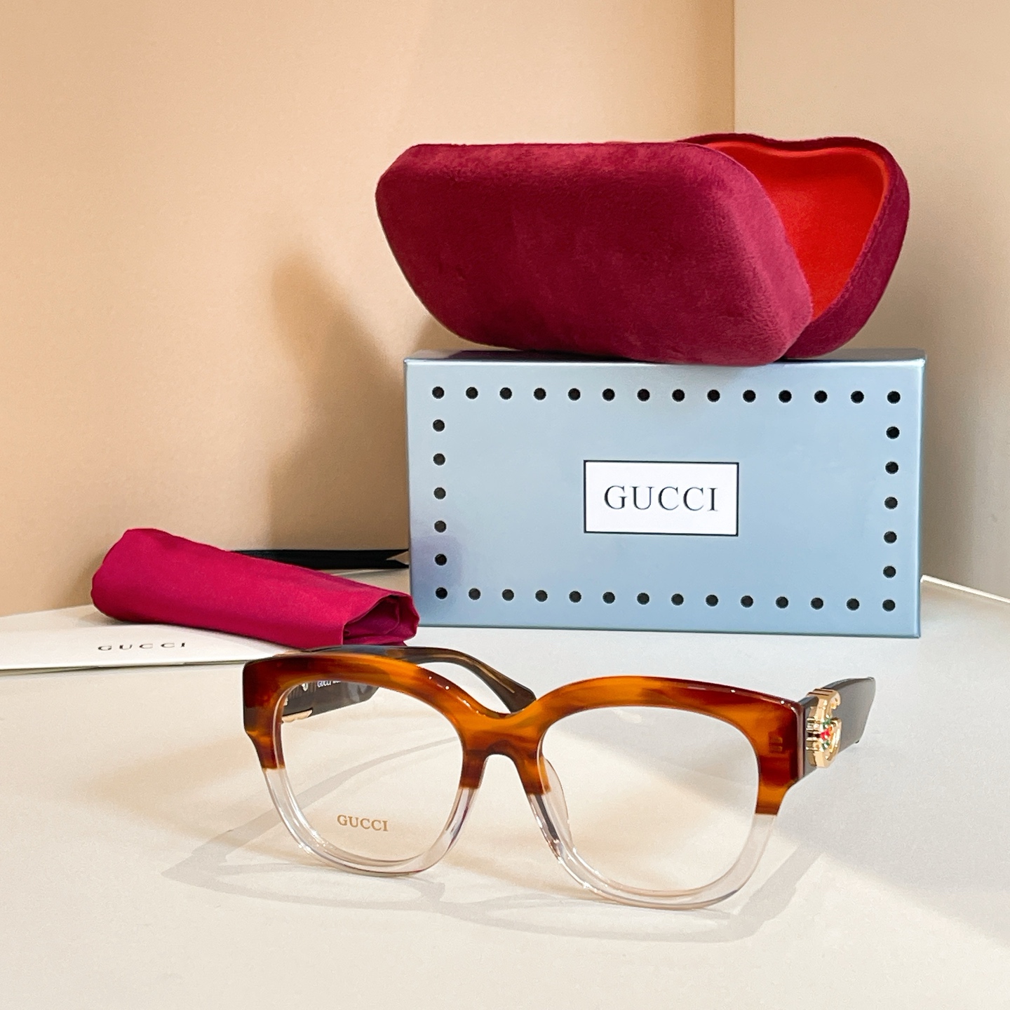 GUCC*✨✨MODEL：GG1550SK✨✨✨ SIZE：55口20-145✨✨ ✨