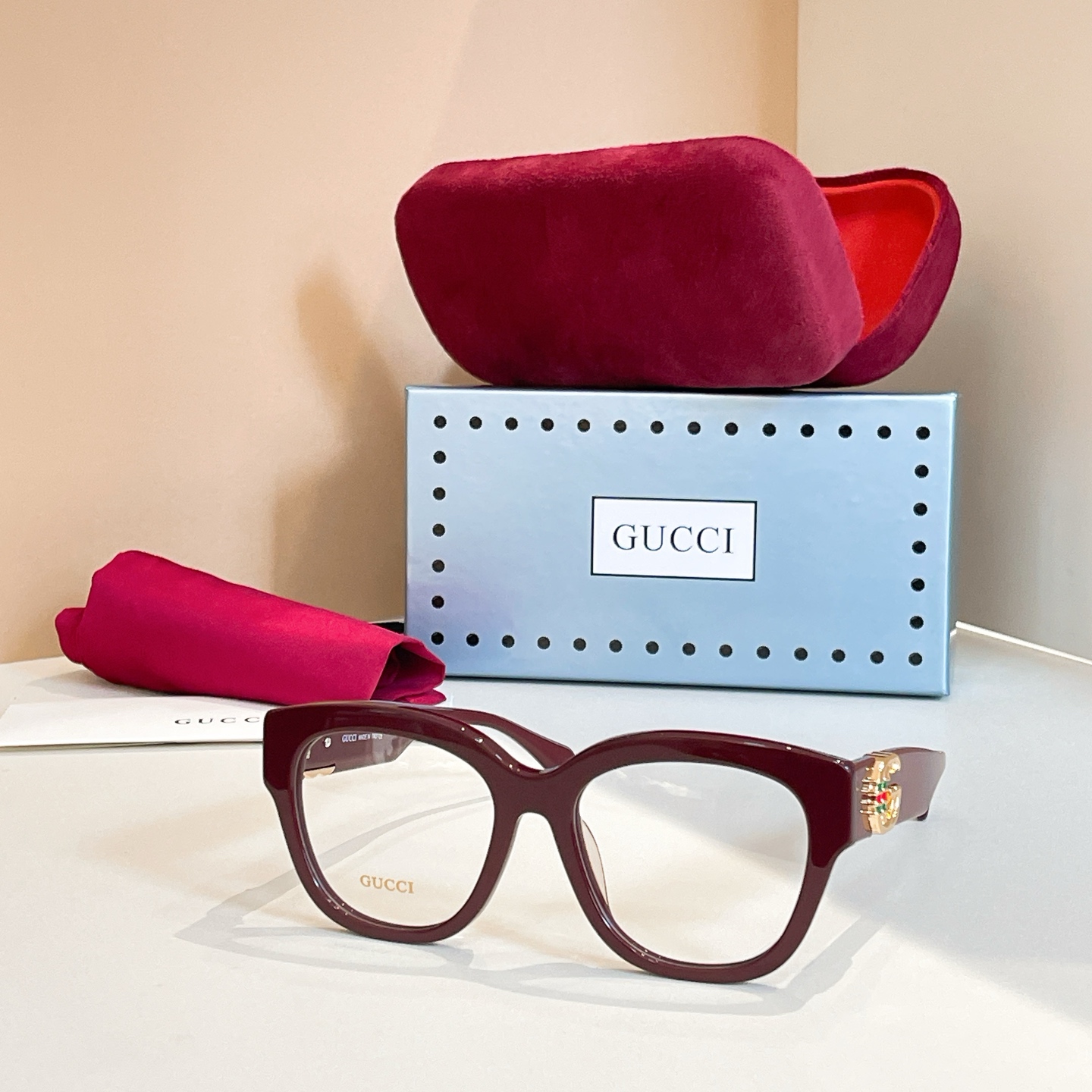 GUCC*✨✨MODEL：GG1550SK✨✨✨ SIZE：55口20-145✨✨ ✨