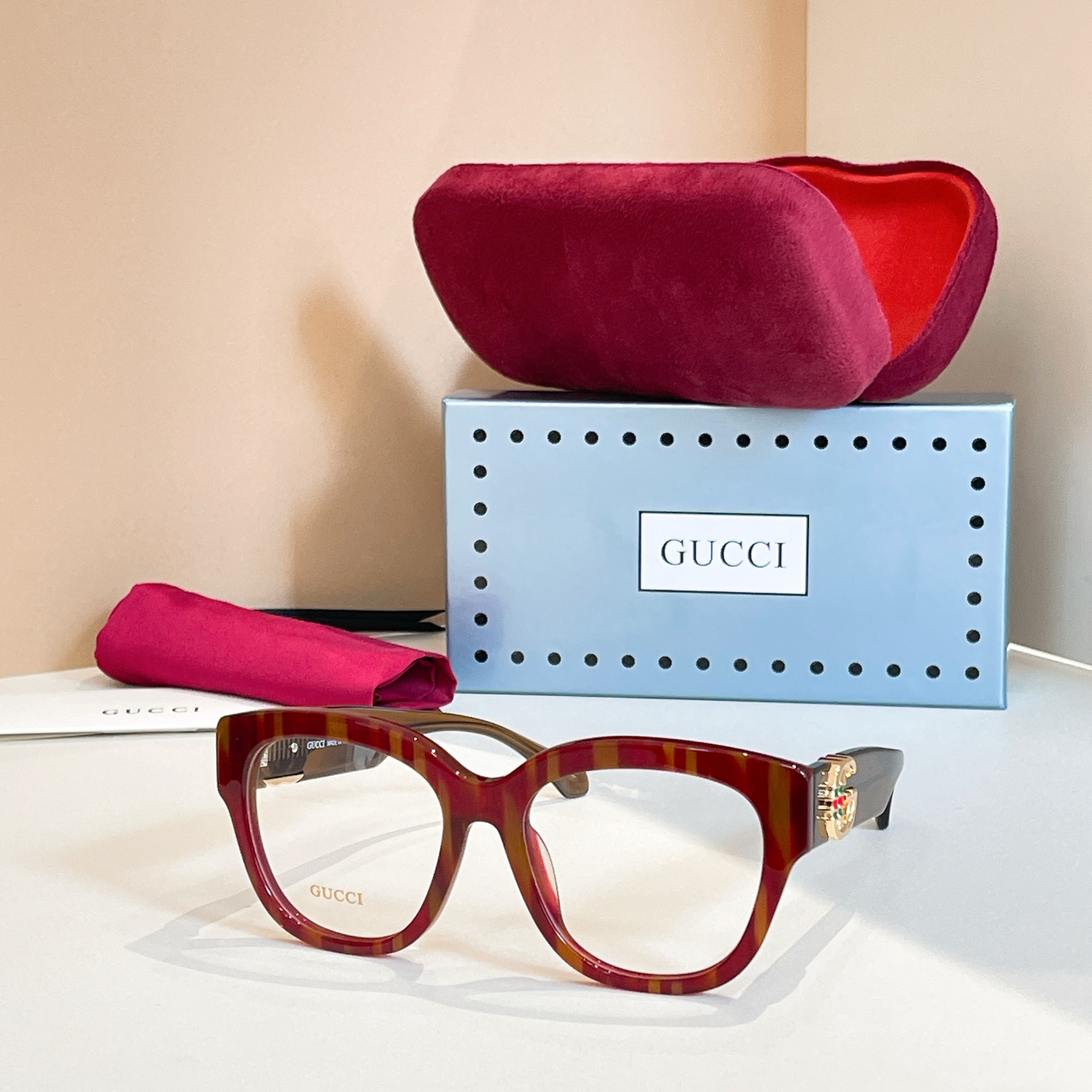 GUCC*✨✨MODEL：GG1550SK✨✨✨ SIZE：55口20-145✨✨ ✨