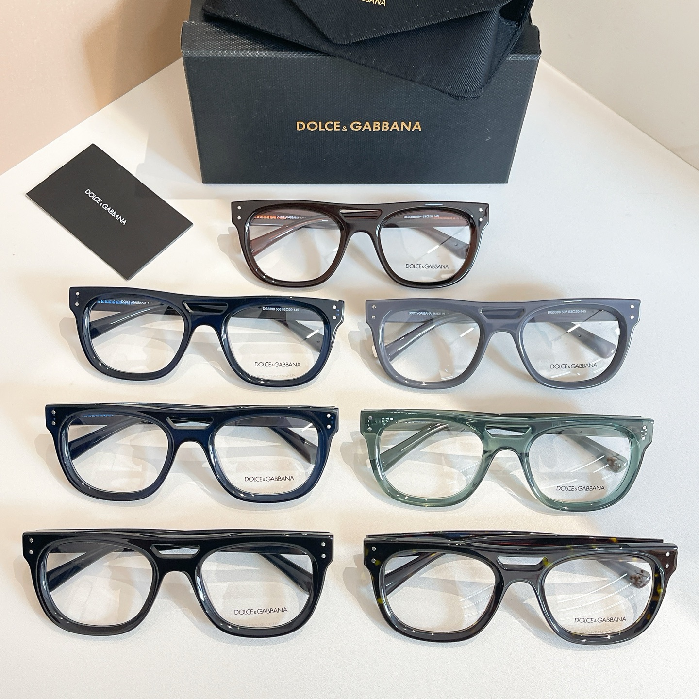 DOLCE & GABBAN*🌟🌟🌟MODEL：DG3388🌟🌟🌟SIZE:53口20-145🌟🌟🌟