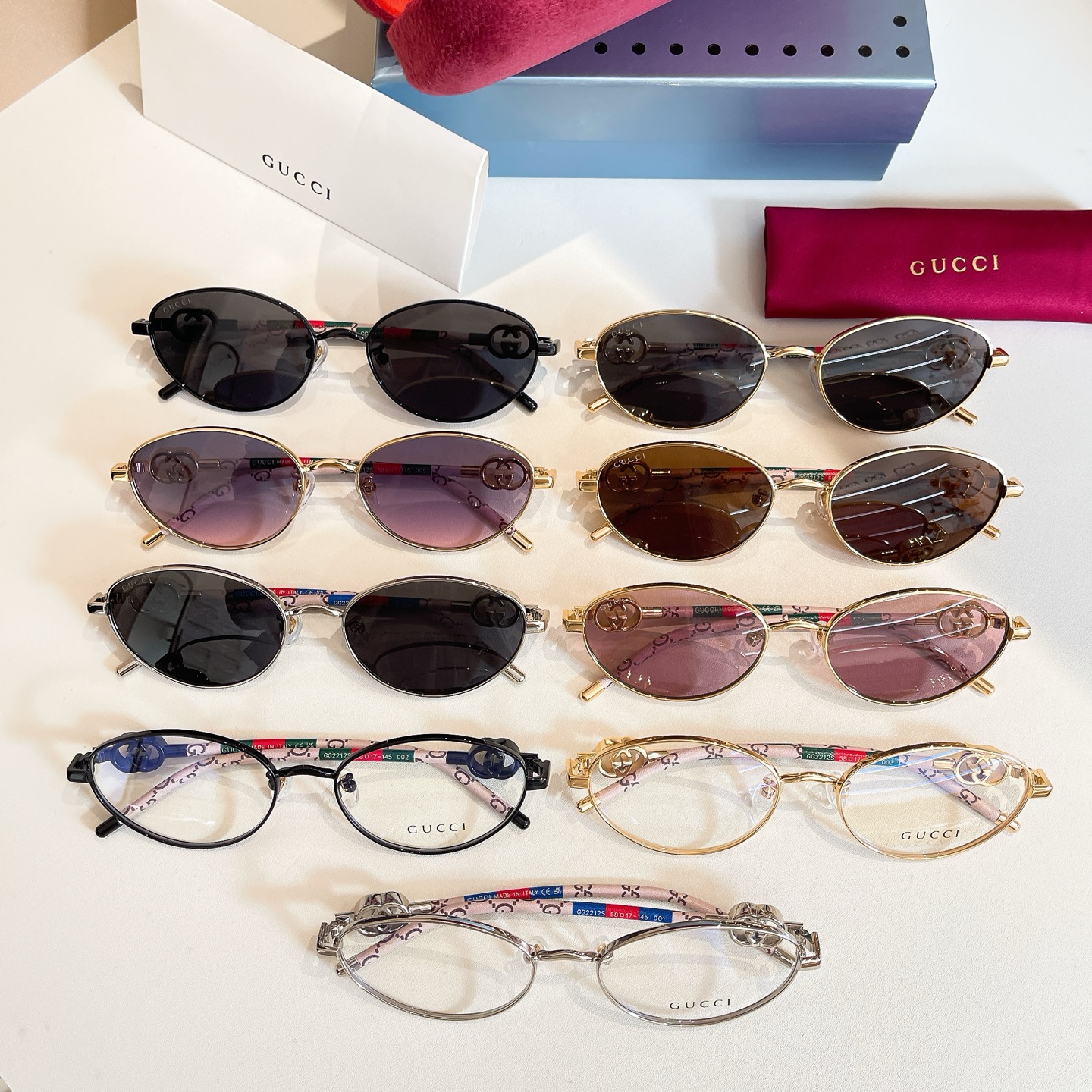 GUCC*✨✨MODEL：GG2212S✨✨✨ SIZE：58口17-145✨✨ ✨