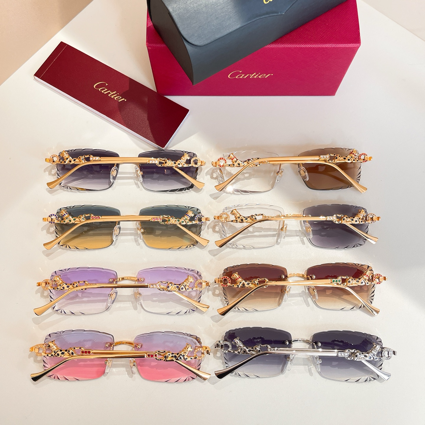 Cartie*✨✨✨MODEL：CT01821O✨✨✨SIZE: 145✨✨✨太阳镜，变色片