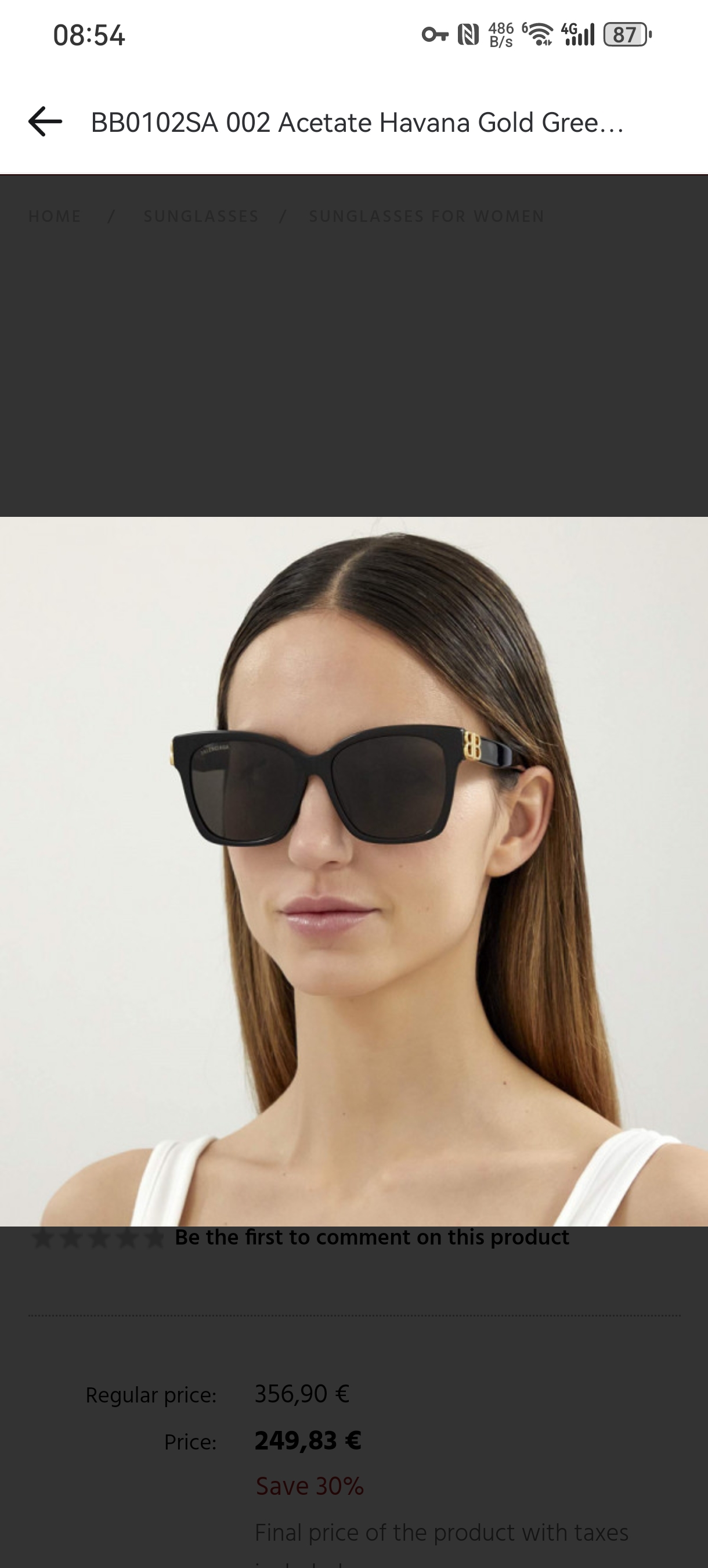 BALENCIAG*巴黎*世家⚜️⚜️⚜️MODEL：BB0102SA⚜️⚜️⚜️SIZE：55口18-