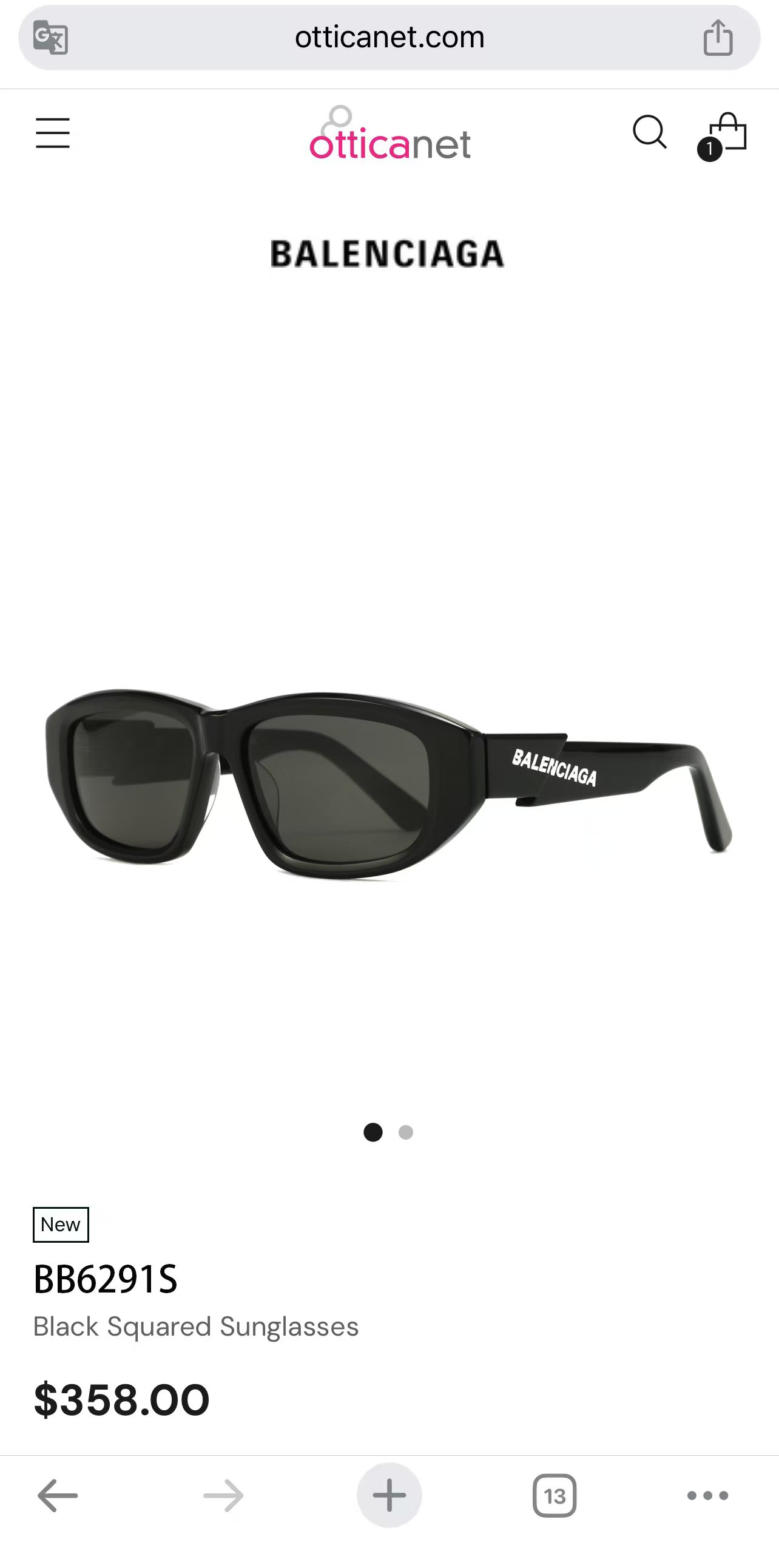 BALENCIAG*巴黎*世家⚜️⚜️⚜️MODEL：BB6291S⚜️⚜️⚜️SIZE：56口15-1