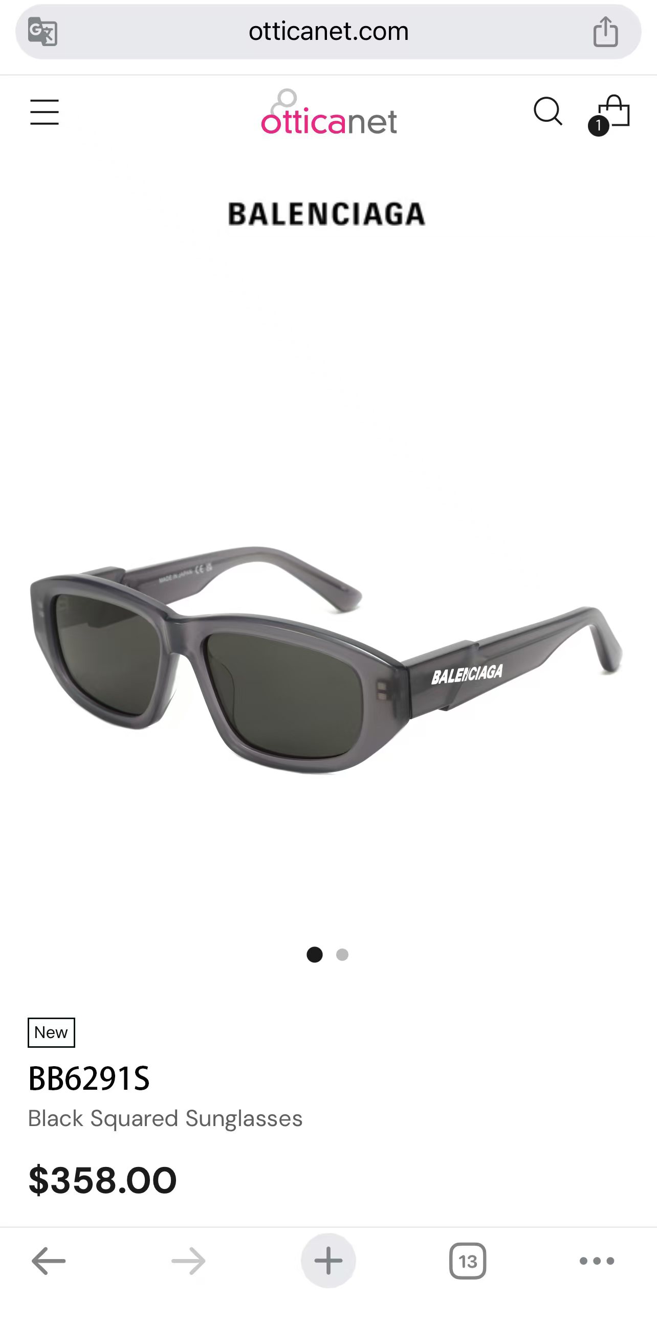 BALENCIAG*巴黎*世家⚜️⚜️⚜️MODEL：BB6291S⚜️⚜️⚜️SIZE：56口15-1