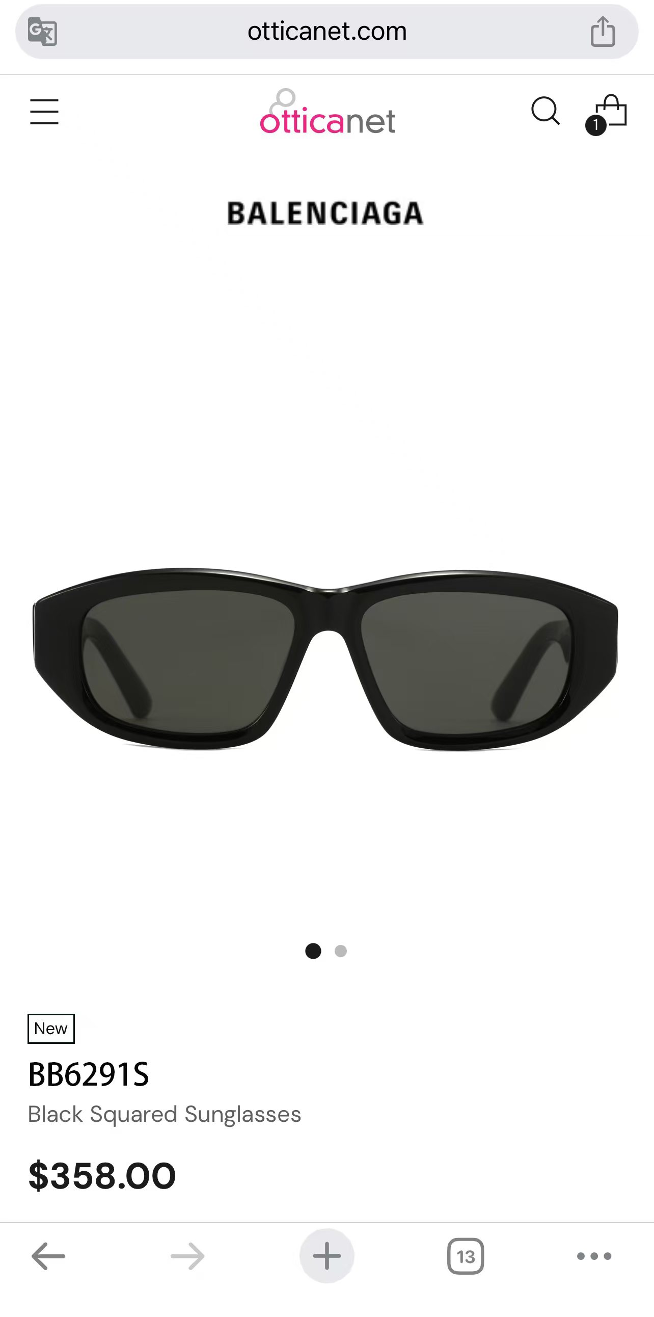 BALENCIAG*巴黎*世家⚜️⚜️⚜️MODEL：BB6291S⚜️⚜️⚜️SIZE：56口15-1