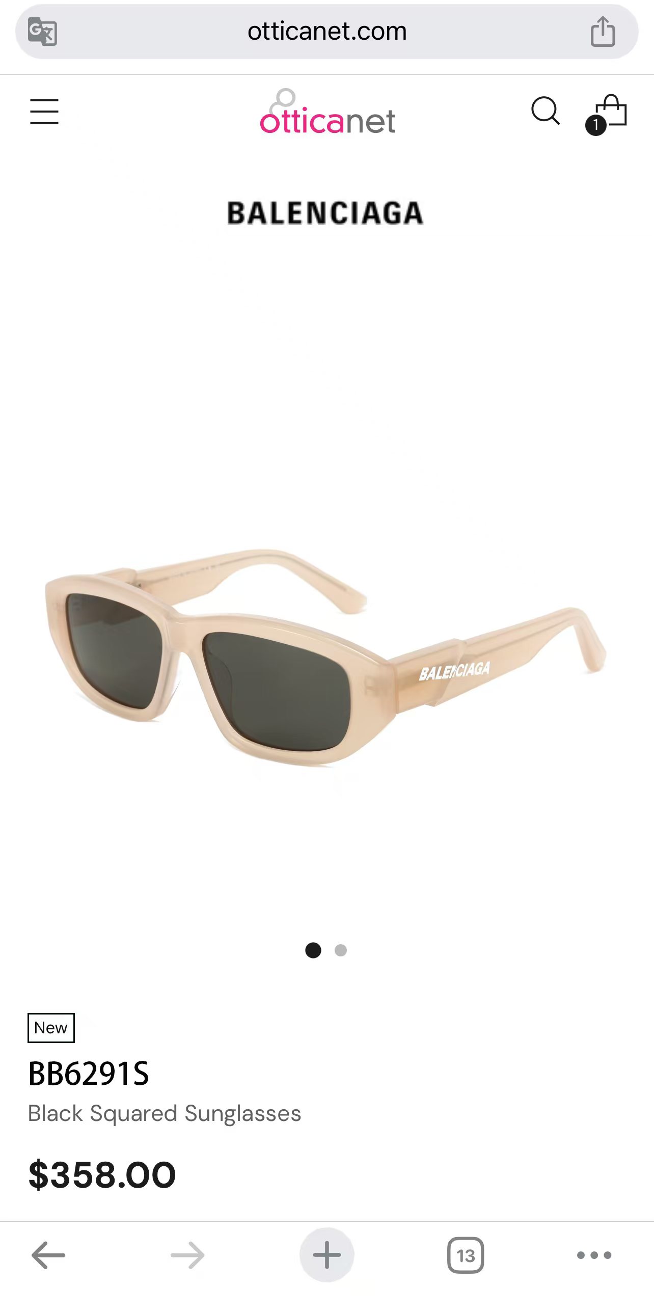 BALENCIAG*巴黎*世家⚜️⚜️⚜️MODEL：BB6291S⚜️⚜️⚜️SIZE：56口15-1