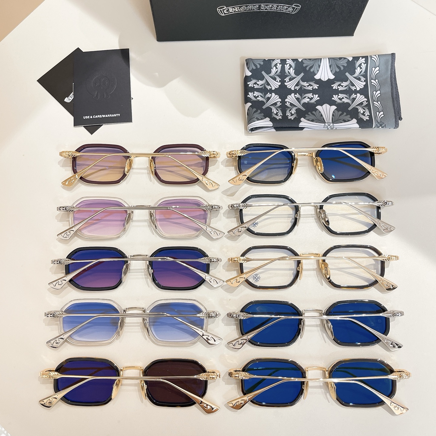 CHROME HEART*⚜️⚜️⚜️MODEL:STYLIDA⚜️⚜️⚜️SIZE: 49口24-14