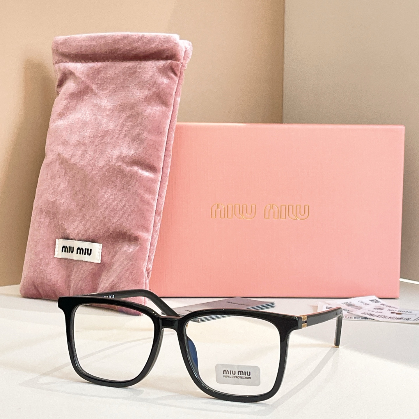 MIU MI*🎀🎀🎀MODEL:MU B03S🎀🎀🎀SIZE：53口18-145🎀🎀🎀