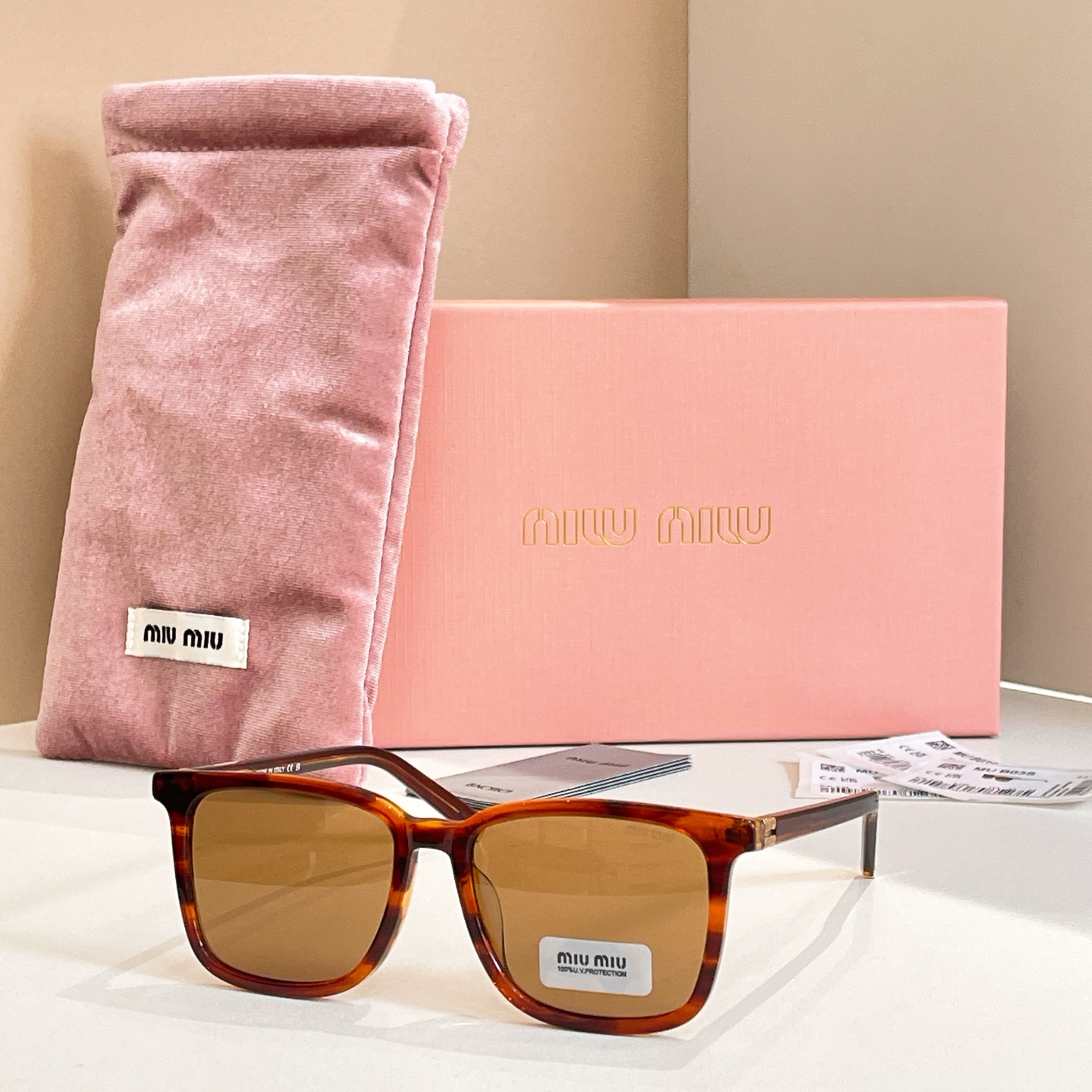 MIU MI*🎀🎀🎀MODEL:MU B03S🎀🎀🎀SIZE：53口18-145🎀🎀🎀