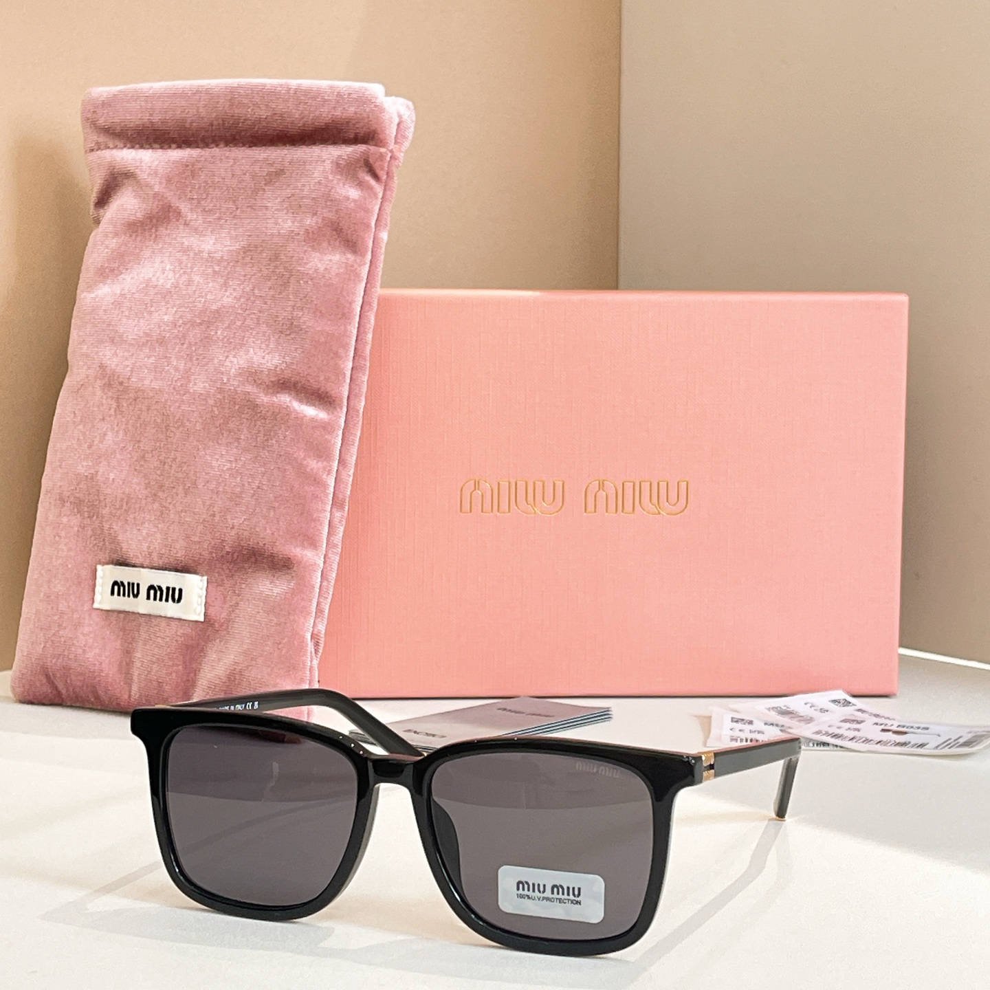 MIU MI*🎀🎀🎀MODEL:MU B03S🎀🎀🎀SIZE：53口18-145🎀🎀🎀