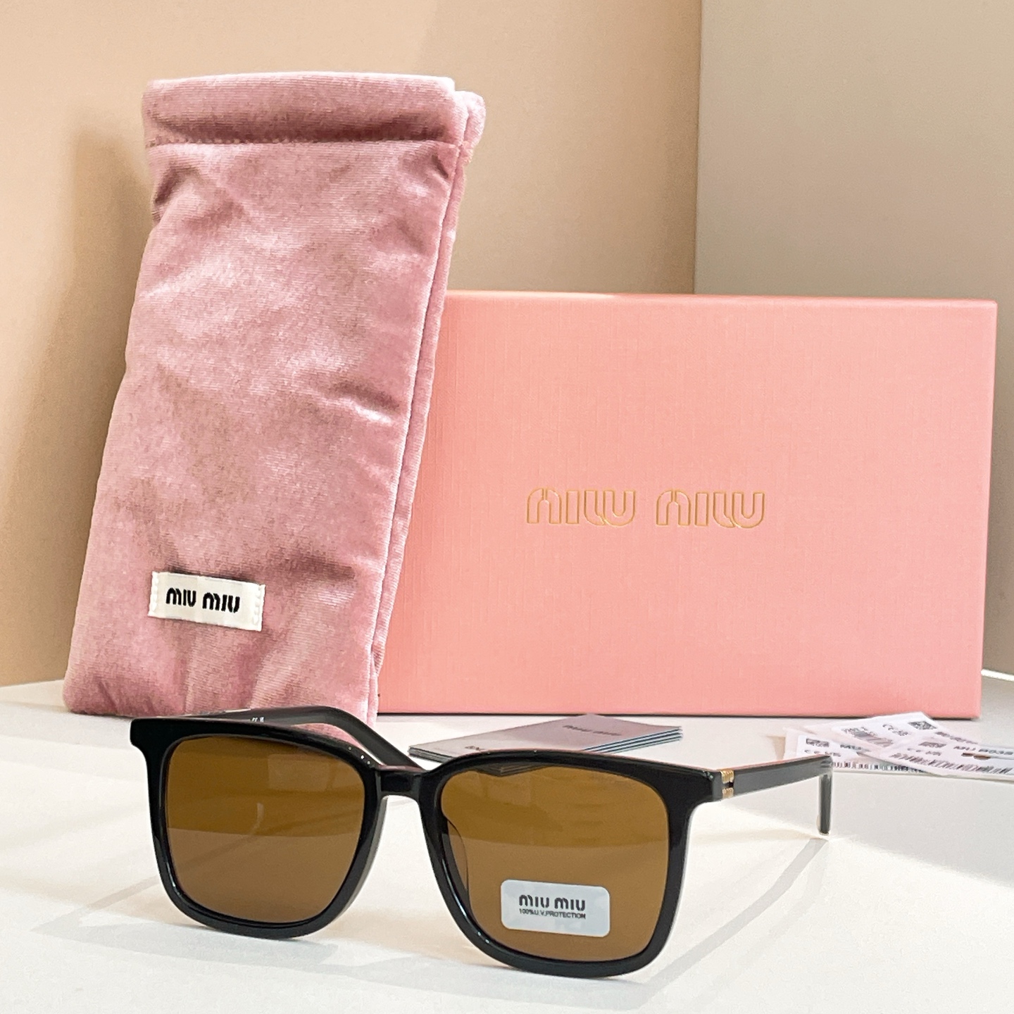 MIU MI*🎀🎀🎀MODEL:MU B03S🎀🎀🎀SIZE：53口18-145🎀🎀🎀