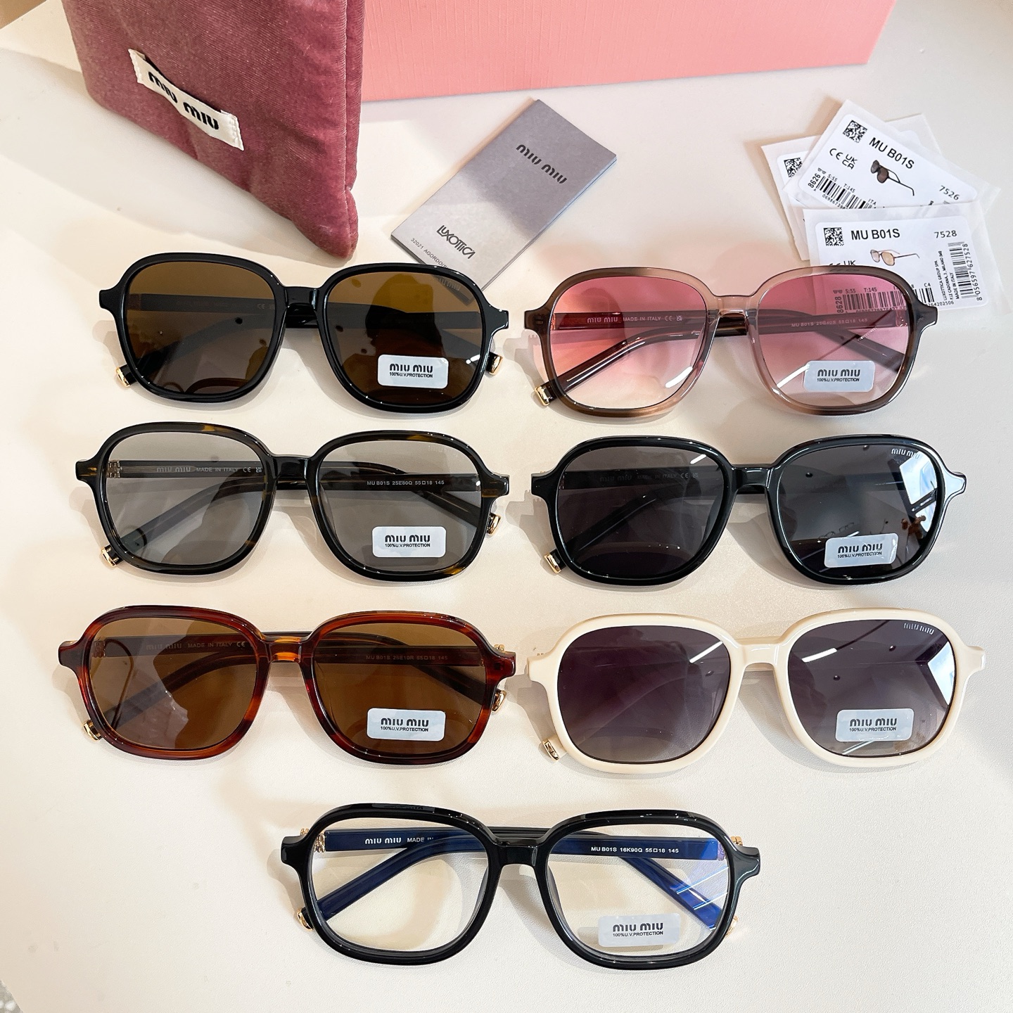 MIU MI*🎀🎀🎀MODEL:MU B01S🎀🎀🎀SIZE：55口18-145🎀🎀🎀