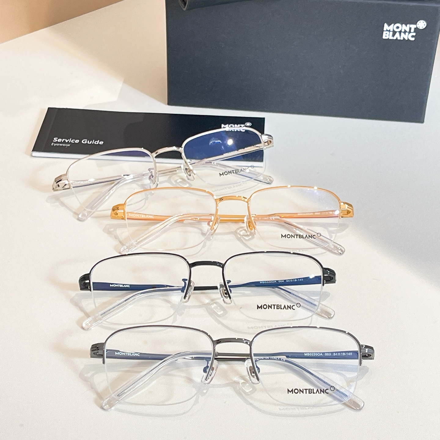 MONT BLAN*🍂🍂🍂MODEL:MB0220OA 🍂🍂🍂SIZE: 54口19-145🍂🍂🍂