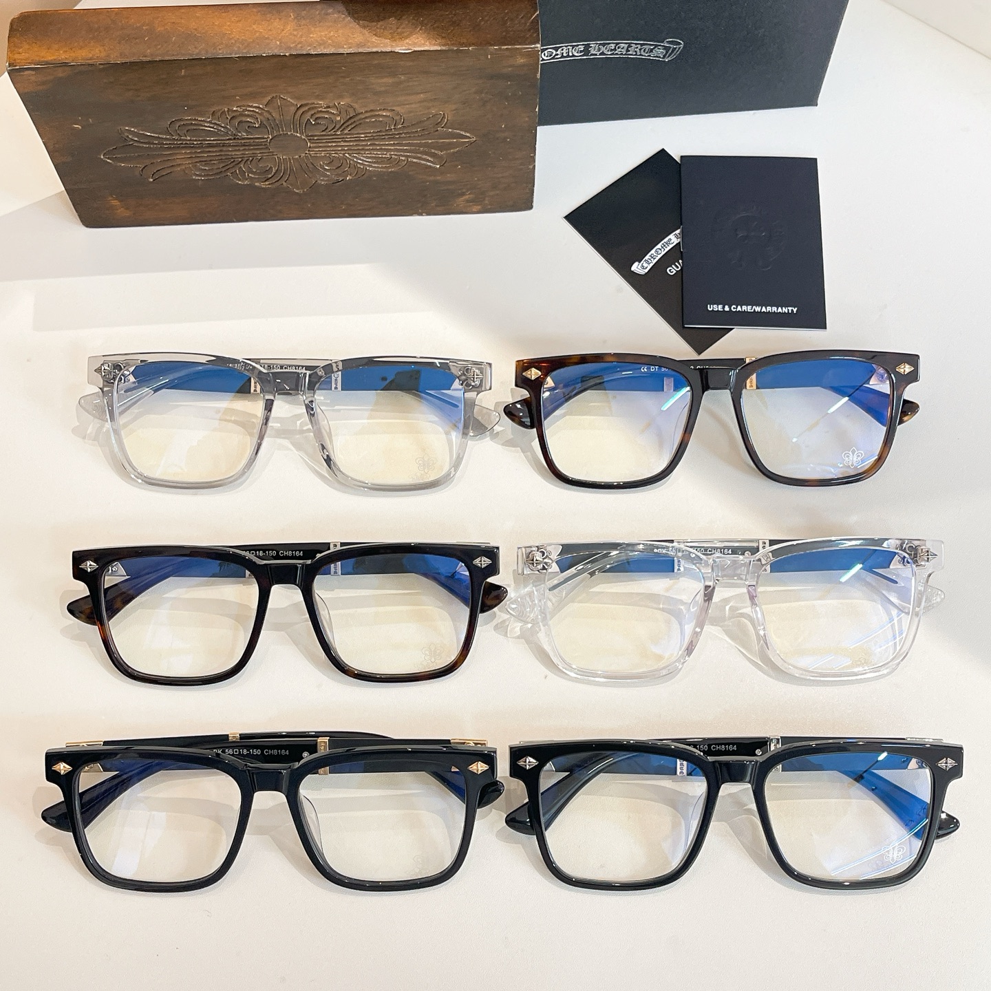 CHROME HEART*⚜️⚜️⚜️MODEL:CH8164⚜️⚜️⚜️SIZE: 56口18-150