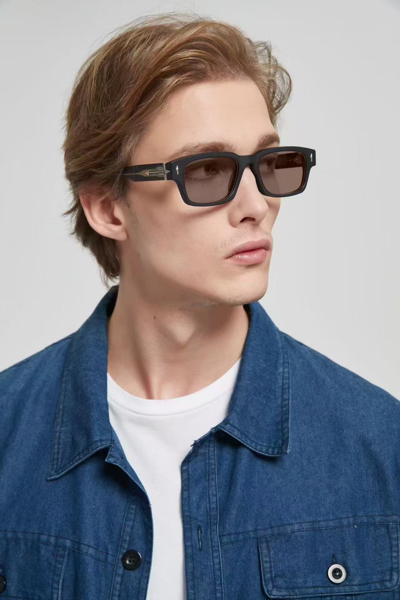 JACQUES MARIE MAG🌟🌟🌟 MODEL：KIRWIN🌟🌟🌟SIZE:54口20🌟🌟🌟配送盒子～～光学、太阳镜P260，变色片P280