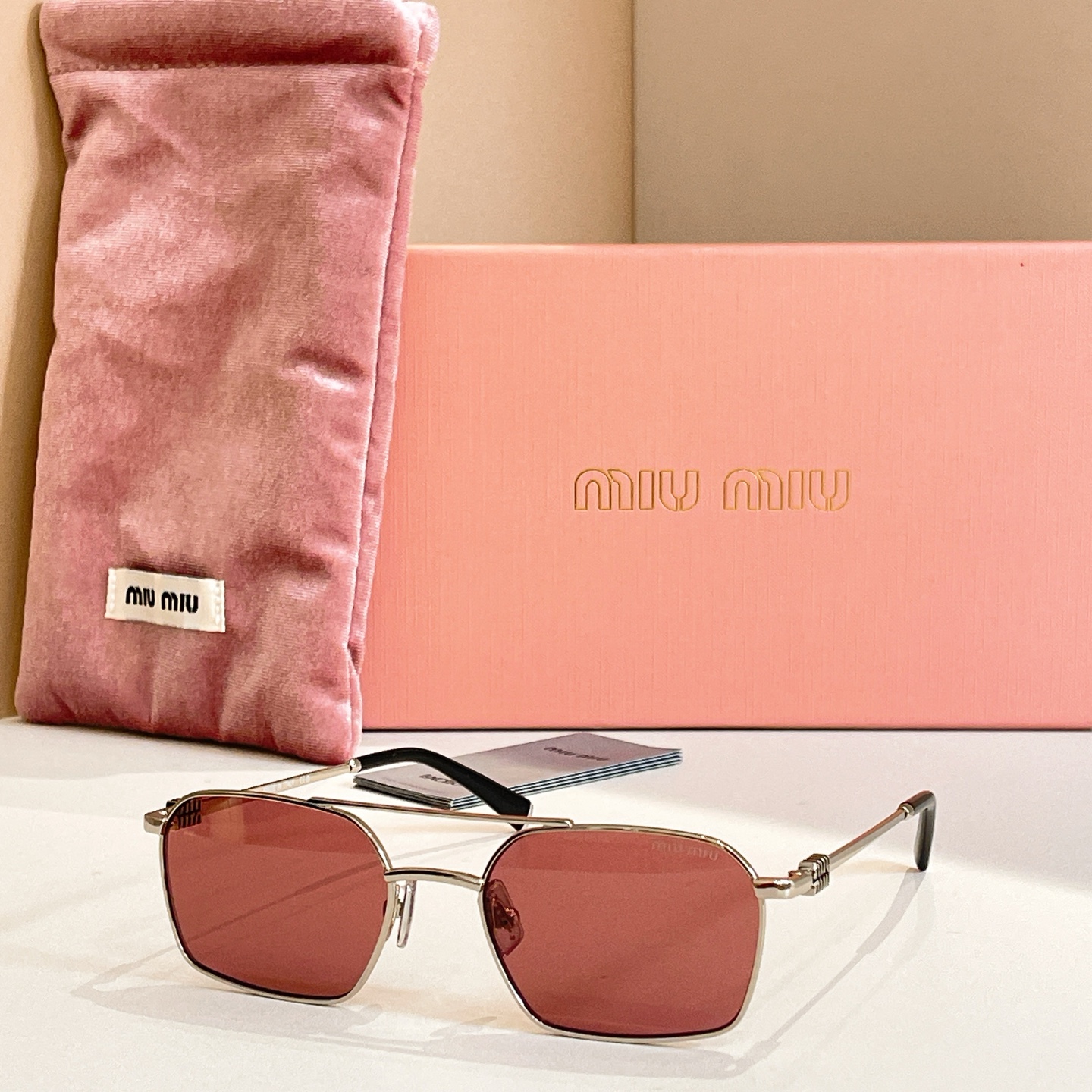 MIU MI*🎀🎀🎀MODEL:AMU 54YS🎀🎀🎀SIZE：54口19-140🎀🎀🎀P135