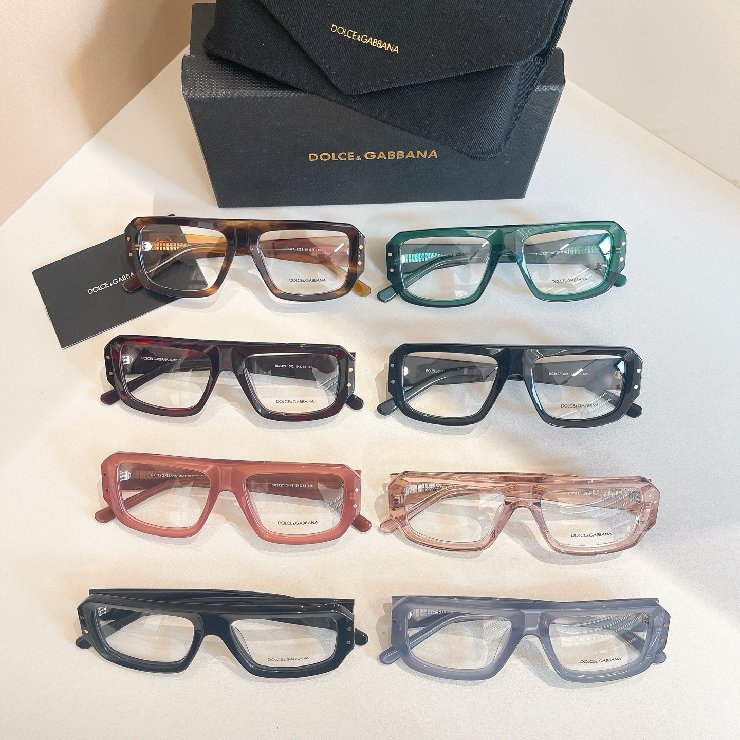 DOLCE & GABBAN*🌟🌟🌟MODEL：DG3427🌟🌟🌟SIZE:54口18-145🌟🌟🌟