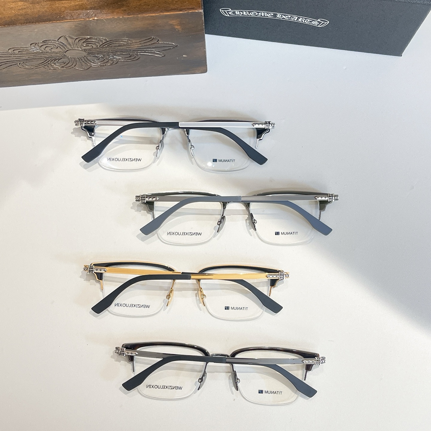 CHROME HEART*⚜️⚜️⚜️MODEL:CH5566⚜️⚜️⚜️SIZE: 51口19-148