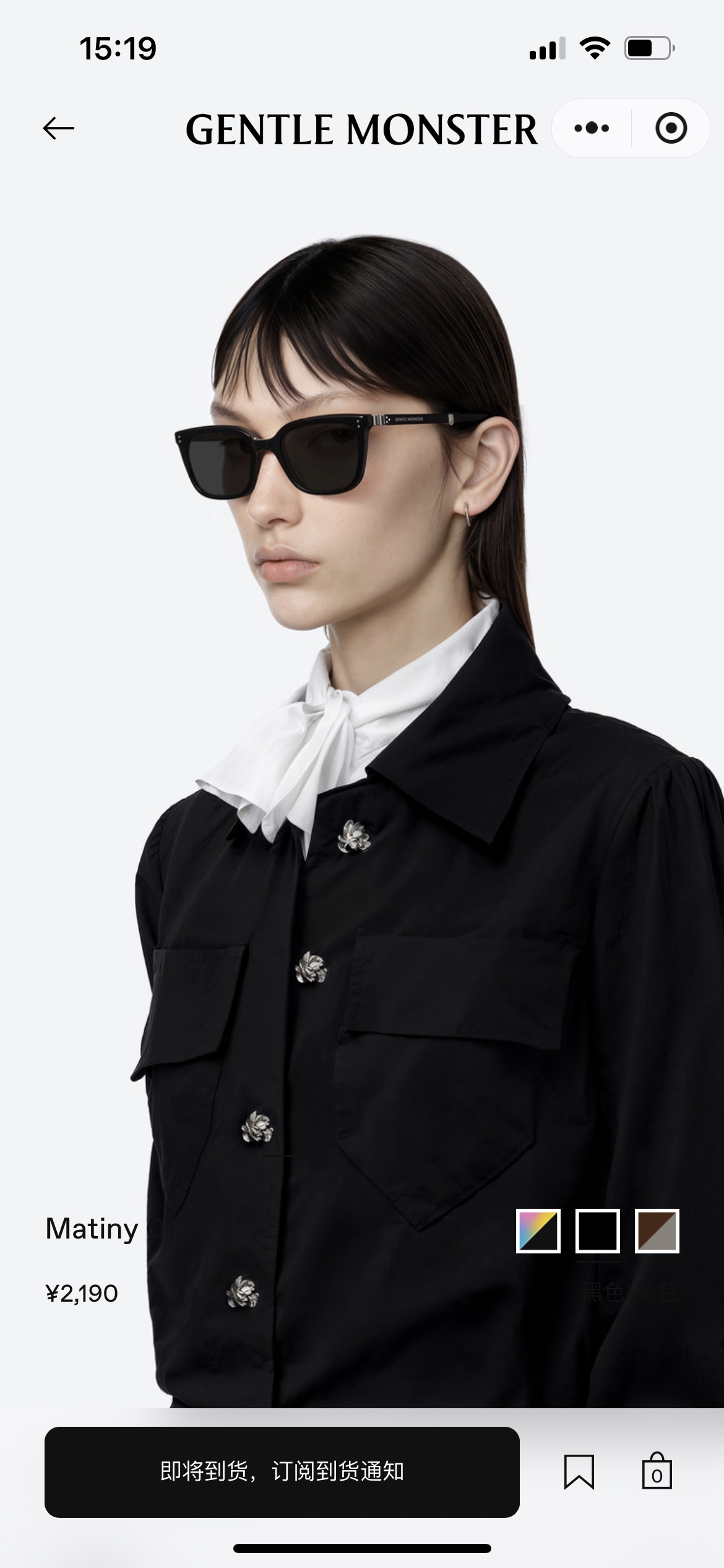 GENTLE MONSTE*🐼🐼🐼MODEL：MATINY🐼🐼🐼SIZE：52口22-133🐼🐼🐼原版开