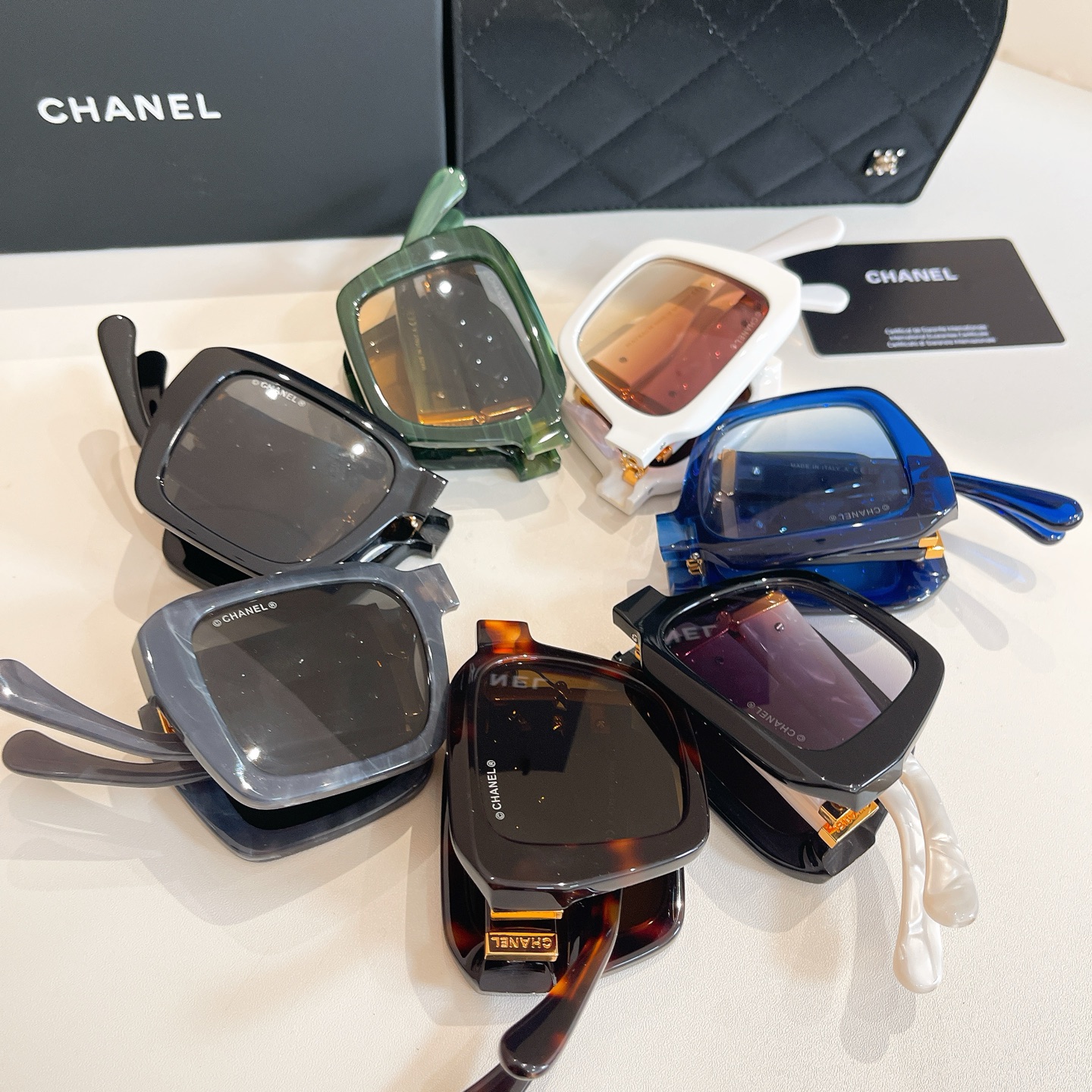 CHANE*🌸🌸🌸MODEL：A95073🌸🌸🌸SIZE：53口23-145🌸🌸🌸折叠款～～