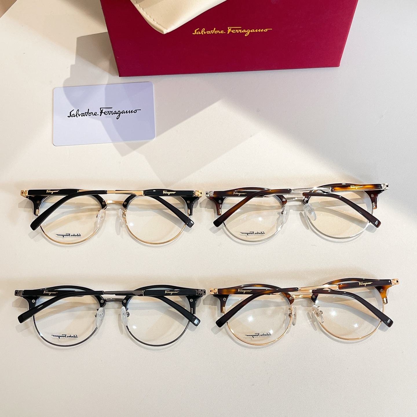 Salvatore ferragam* 菲*拉格慕 💚💚MODEL：SF2841K💚💚💚SIZE：51口