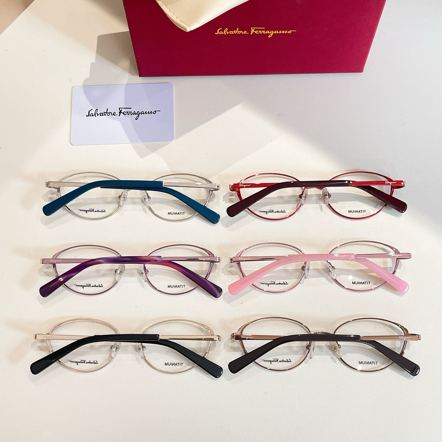 Salvatore ferragam* 菲*拉格慕 💚💚MODEL：SF2540RA💚💚💚SIZE：52