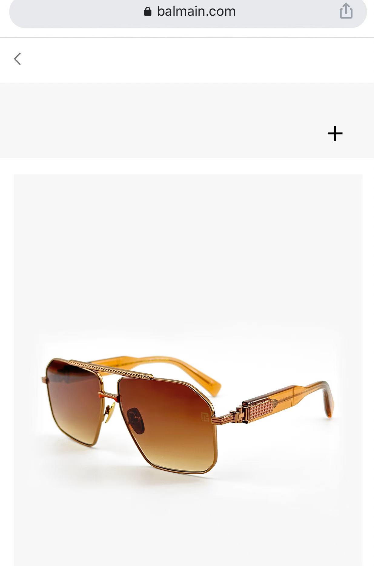 BALMAIN 巴尔曼🍁🍁🍁MODEL：Soldier/C-159A-42//BLK-GLD🍁🍁🍁SIZ