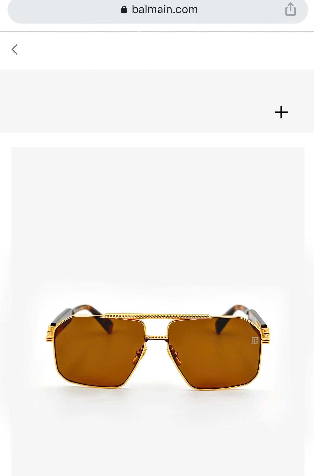 BALMAIN 巴尔曼🍁🍁🍁MODEL：Soldier/C-159A-42//BLK-GLD🍁🍁🍁SIZ