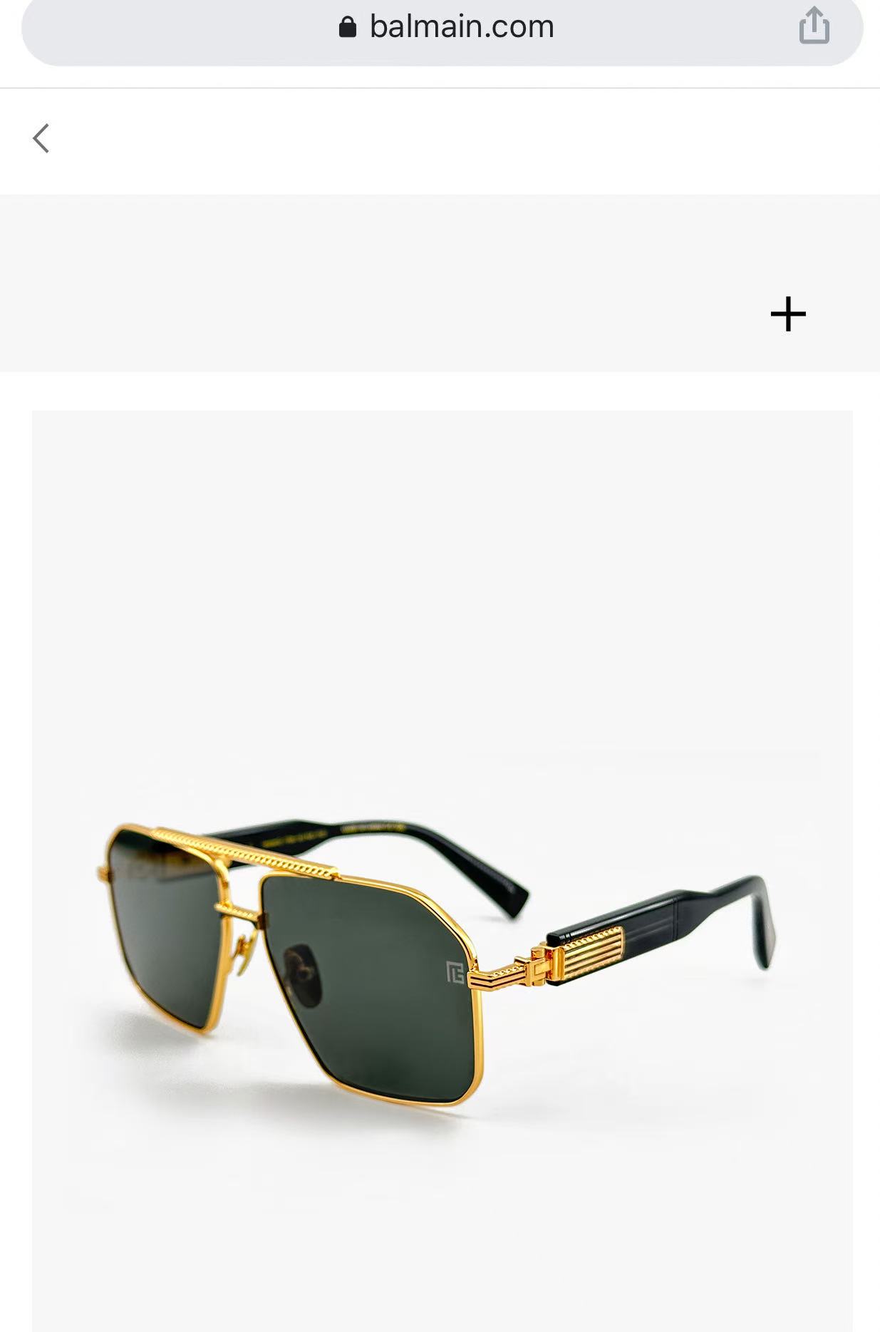 BALMAIN 巴尔曼🍁🍁🍁MODEL：Soldier/C-159A-42//BLK-GLD🍁🍁🍁SIZ