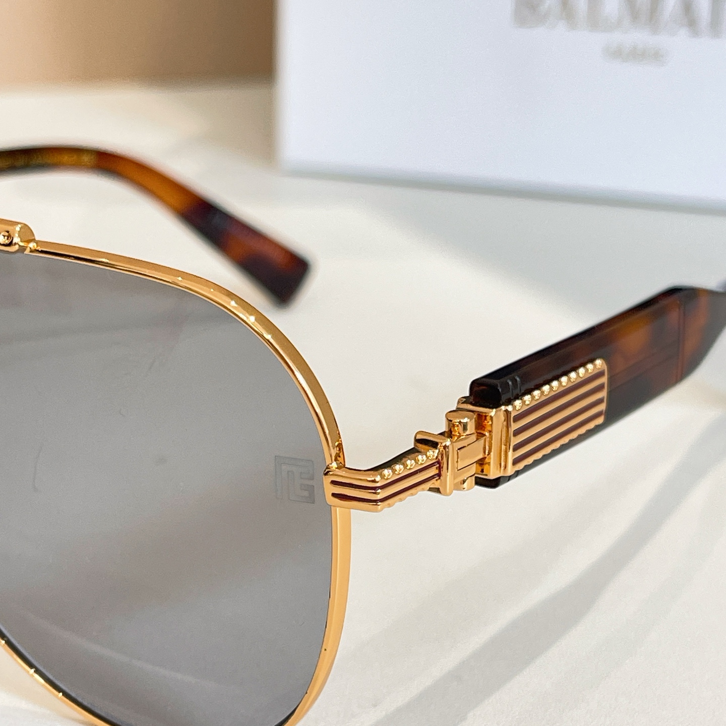 BALMAIN 巴尔曼🍁🍁🍁MODEL：Soldier/C-159A-42//BLK-GLD🍁🍁🍁SIZ