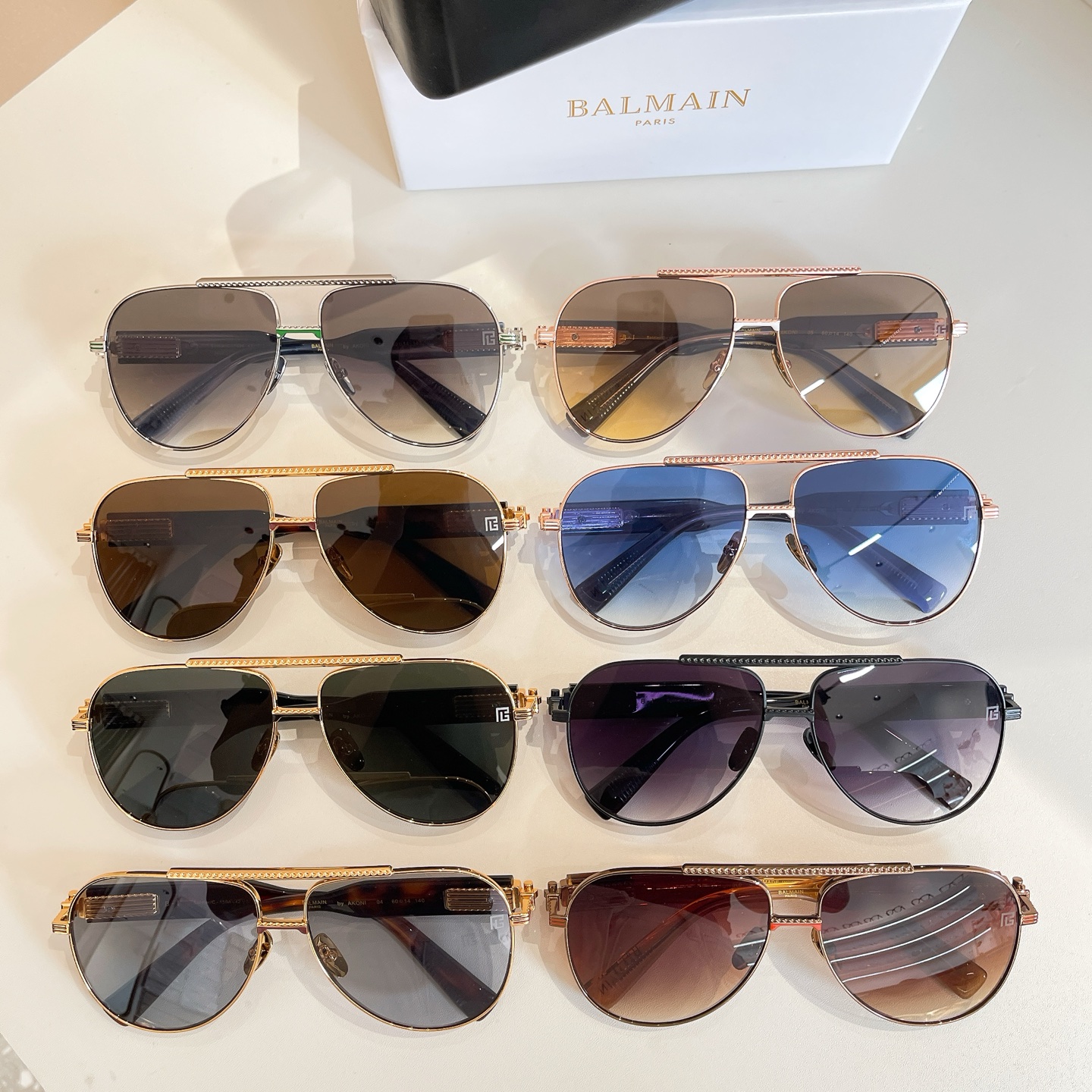 BALMAIN 巴尔曼🍁🍁🍁MODEL：Soldier/C-159A-42//BLK-GLD🍁🍁🍁SIZ