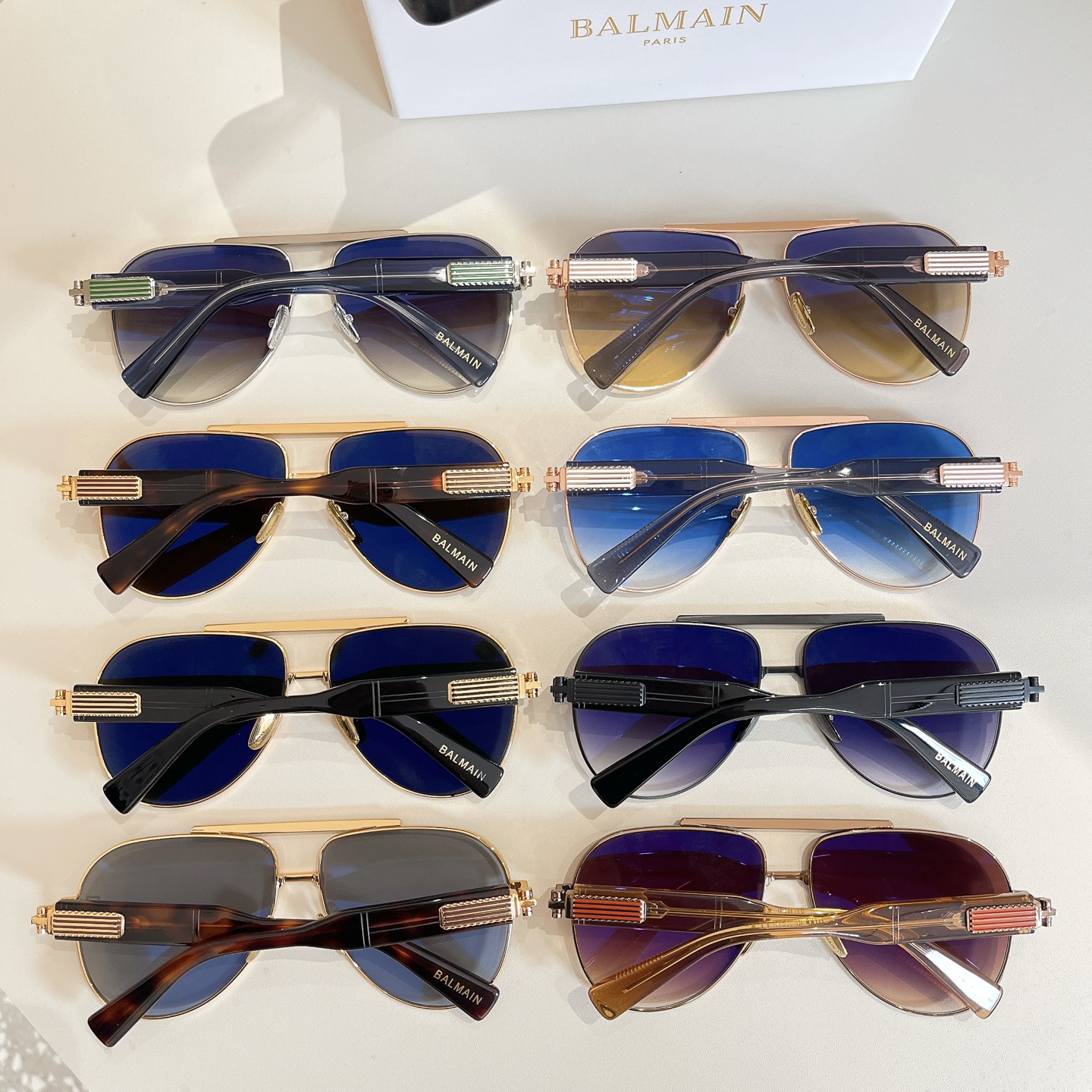 BALMAIN 巴尔曼🍁🍁🍁MODEL：Soldier/C-159A-42//BLK-GLD🍁🍁🍁SIZ