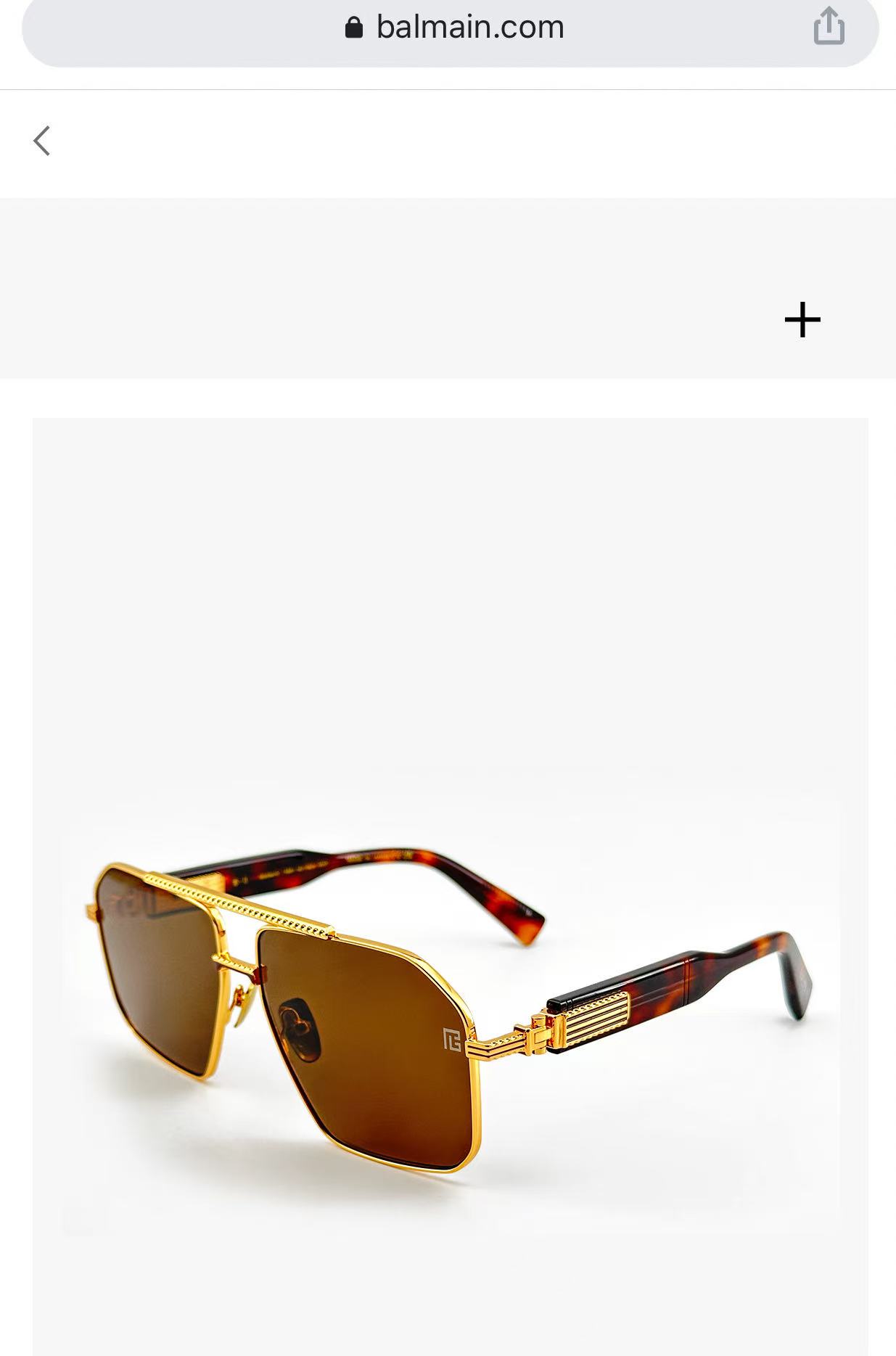 BALMAIN 巴尔曼🍁🍁🍁MODEL：Soldier/C-159A-42//BLK-GLD🍁🍁🍁SIZ