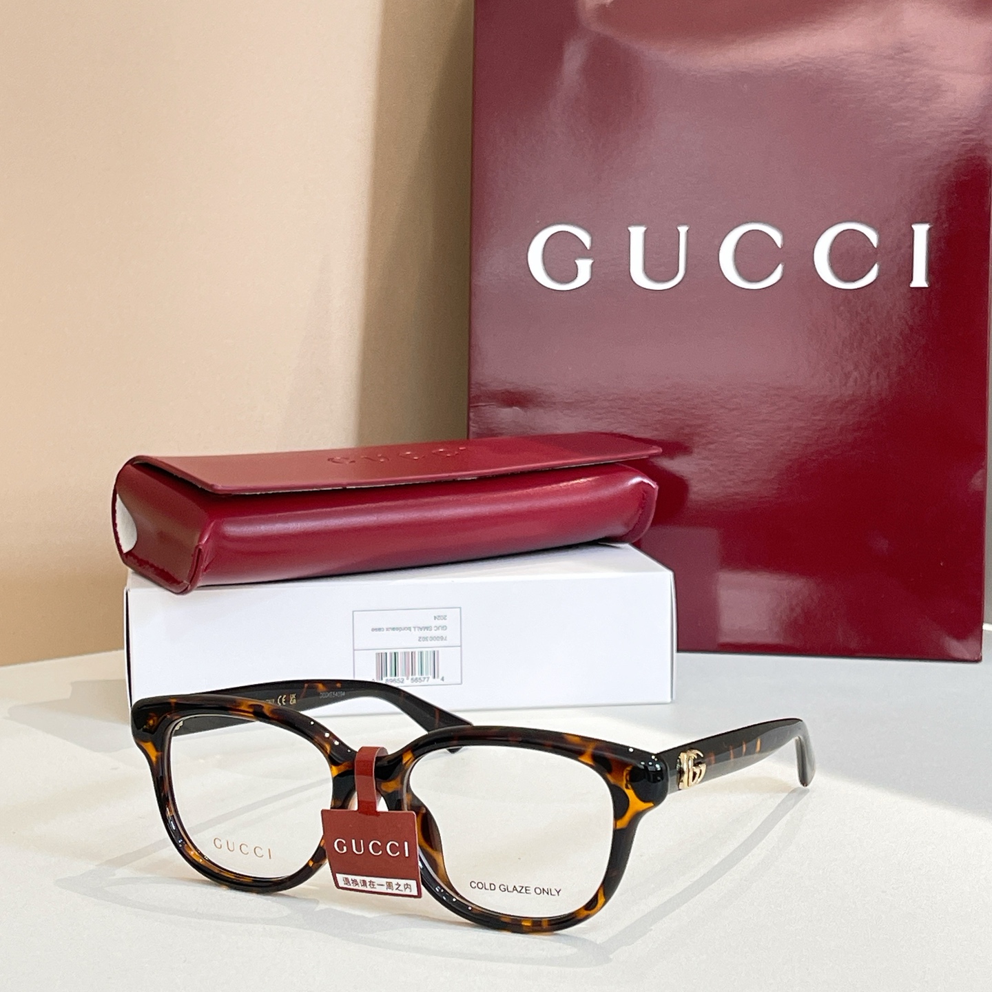 GUCC*🐝🐝🐝MODEL：GG 1833OK🐝🐝🐝SIZE：52口17-145🐝🐝🐝高版本～～