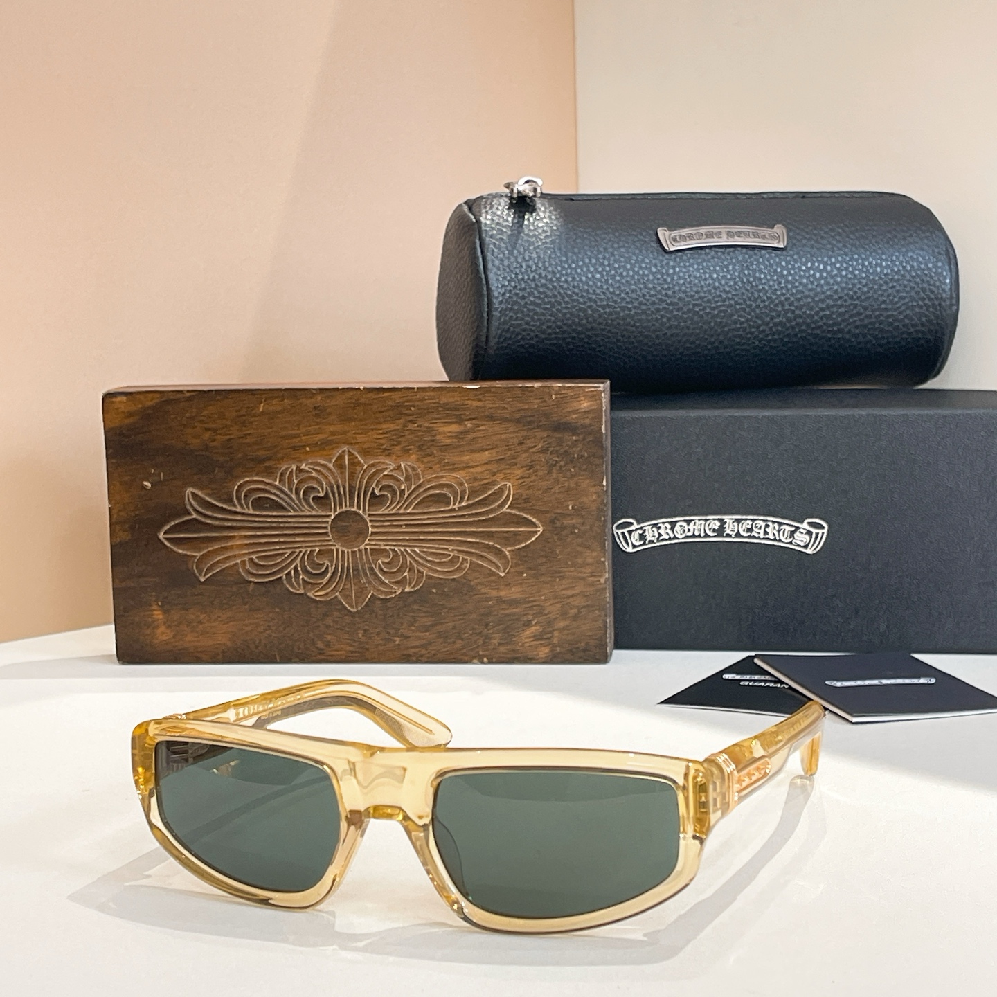 CHROME HEART*⚜️⚜️⚜️MODEL:T.HUTCH⚜️⚜️⚜️SIZE: 58口22-12