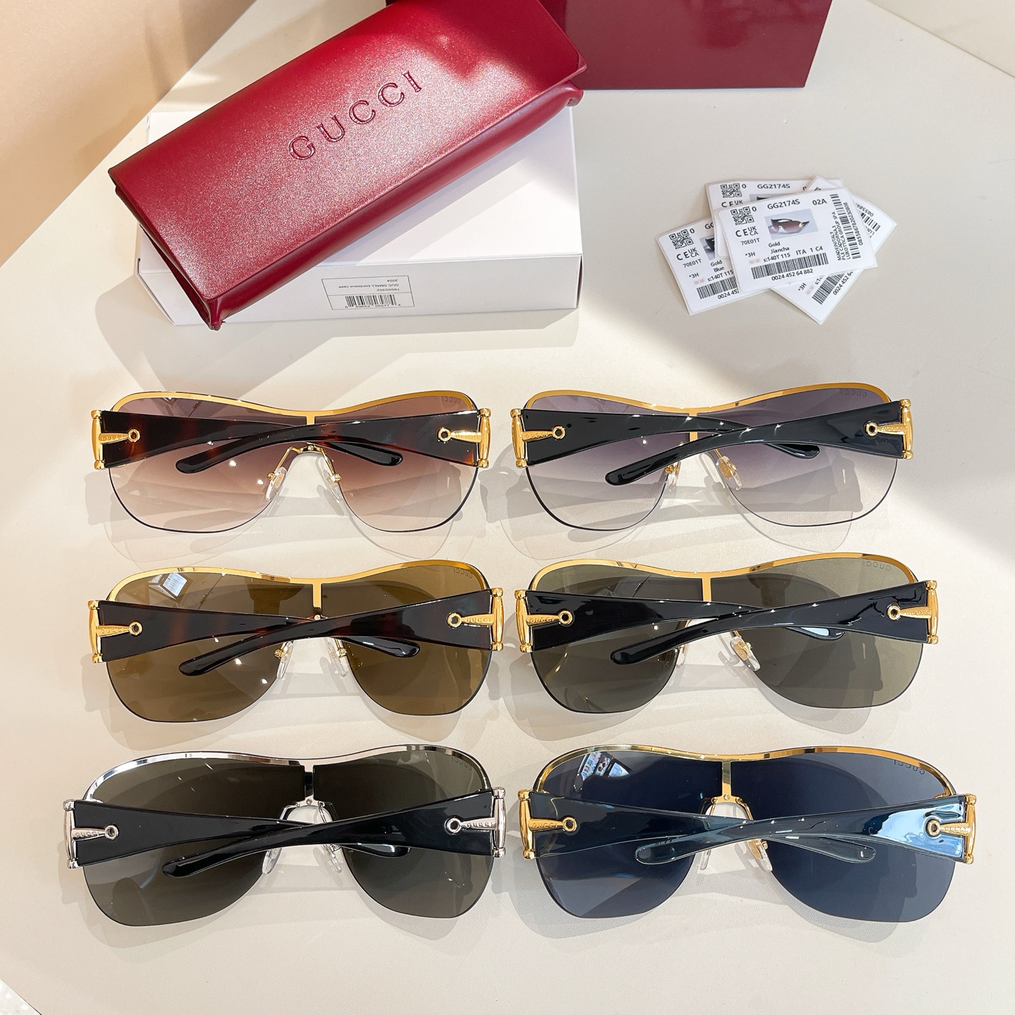 GUCC*🐝🐝🐝MODEL：GG2174S🐝🐝🐝SIZE：140口115🐝🐝🐝