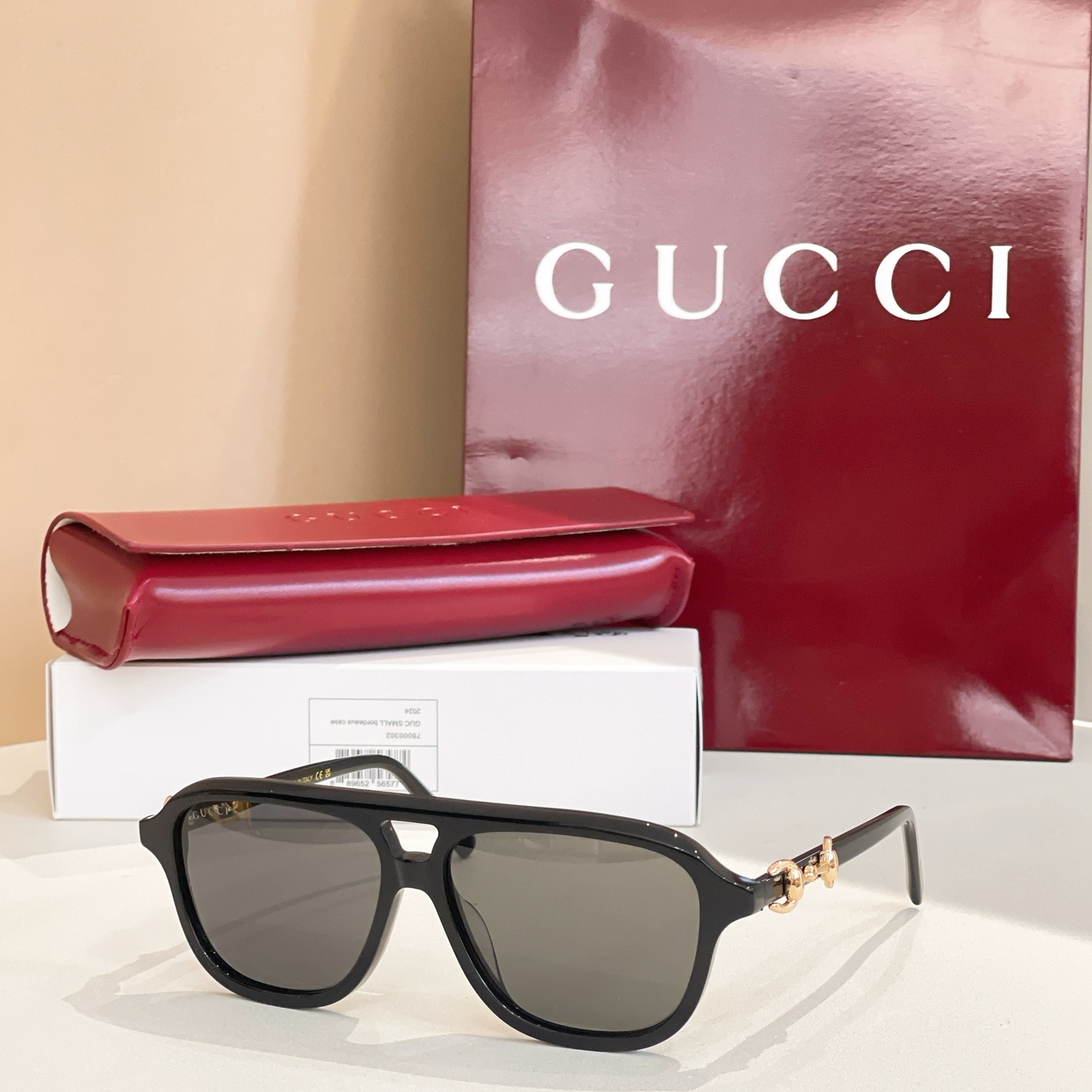 GUCC*🐝🐝🐝MODEL：GG 2216O🐝🐝🐝SIZE：55口13-140🐝🐝🐝