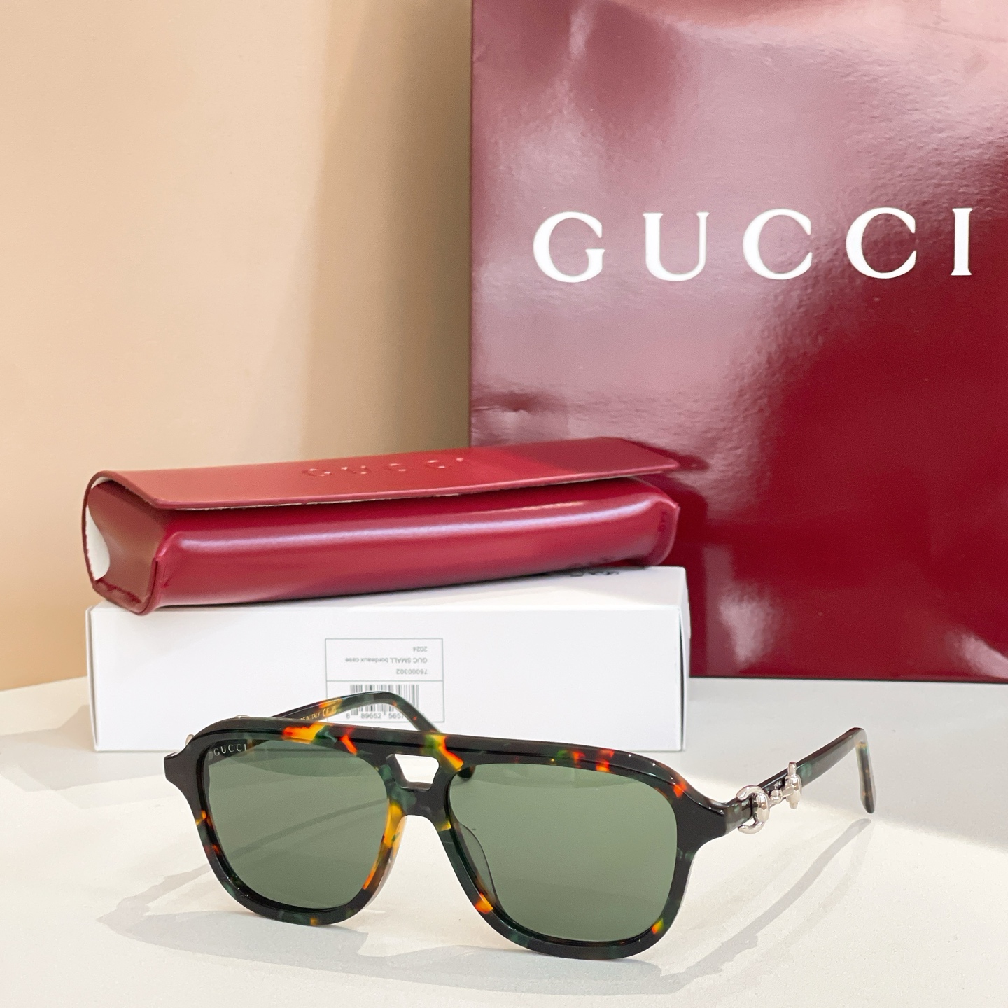 GUCC*🐝🐝🐝MODEL：GG 2216O🐝🐝🐝SIZE：55口13-140🐝🐝🐝