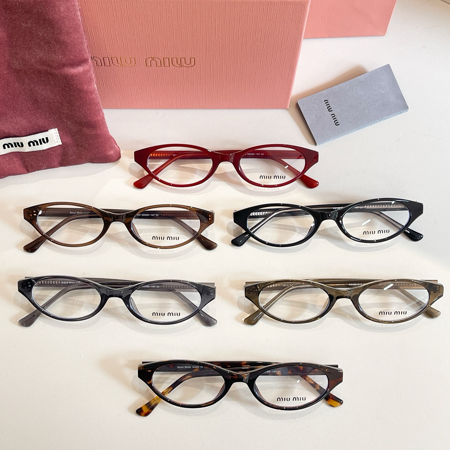 MIU MI*🎀🎀🎀MODEL:K9198🎀🎀🎀SIZE：52口20-147🎀🎀🎀