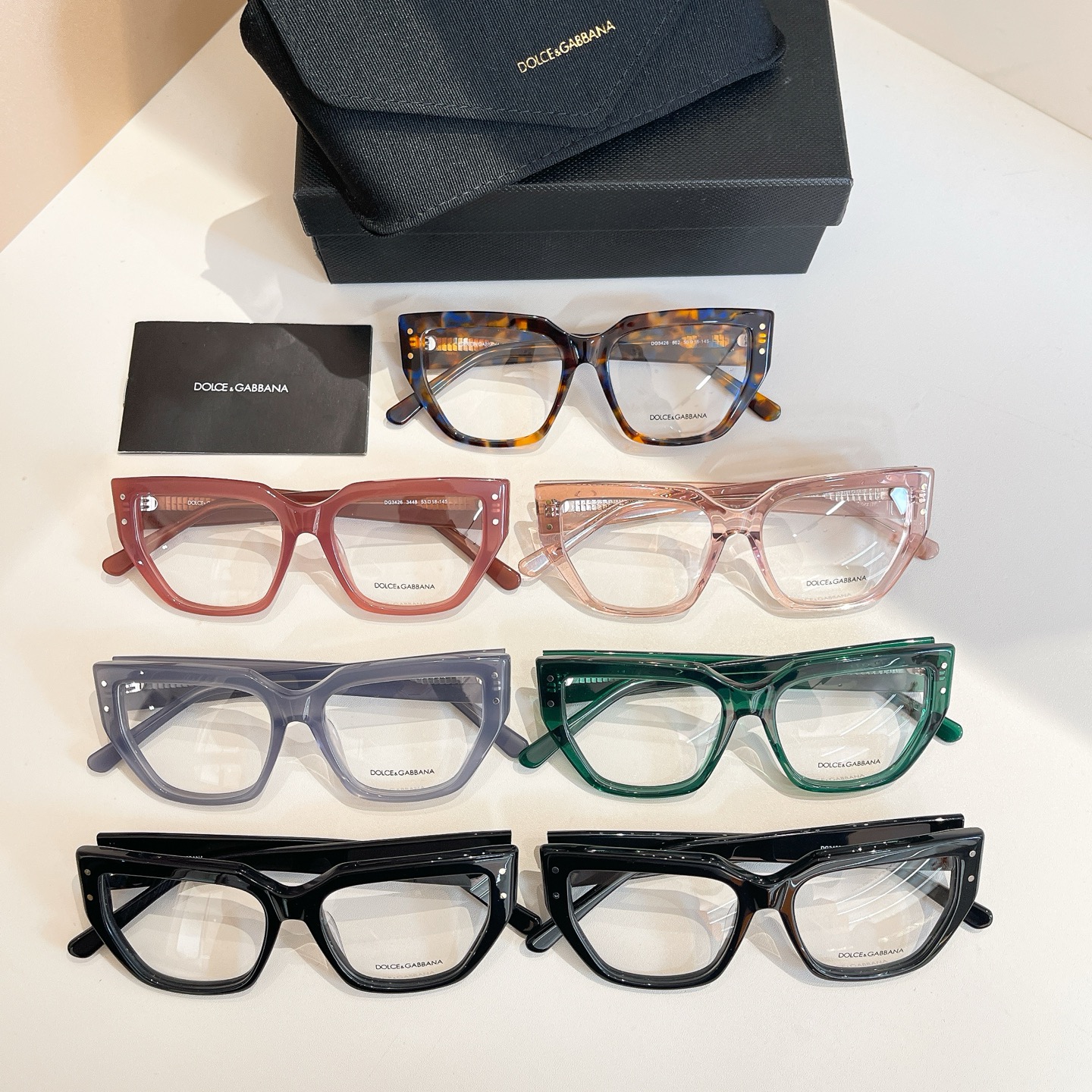 DOLCE & GABBAN*🌟🌟🌟MODEL：DG3426🌟🌟🌟SIZE:53口18-145🌟🌟🌟